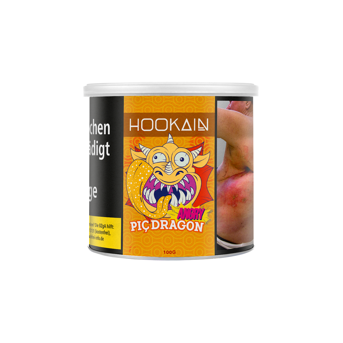 Hookain Angry Pic Dragon 100g Shisha Tabak fruchtig sauer 2