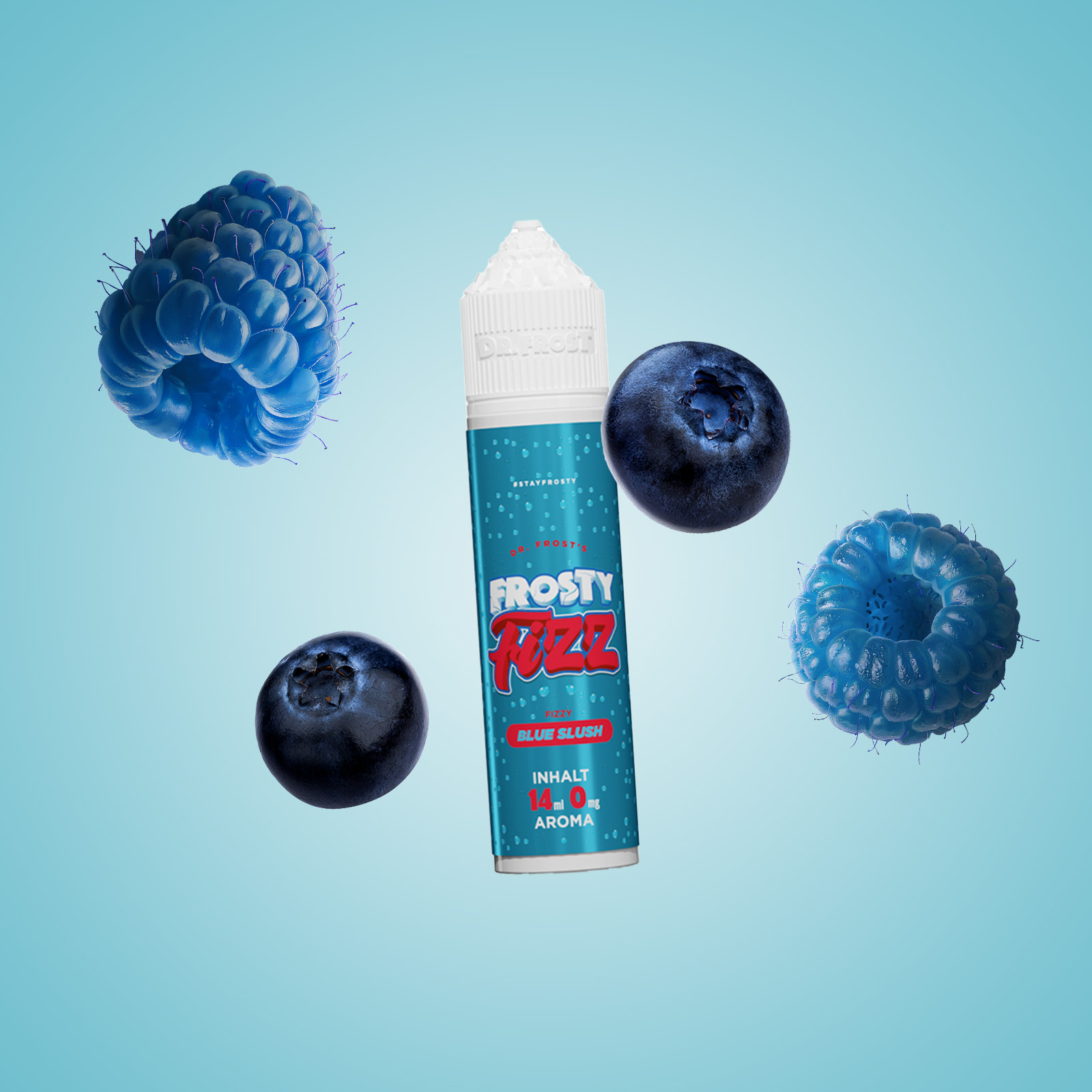 Dr.Frost - Frosty Fizz - Aroma - Longfill - Blue Slush - 14 ml  1