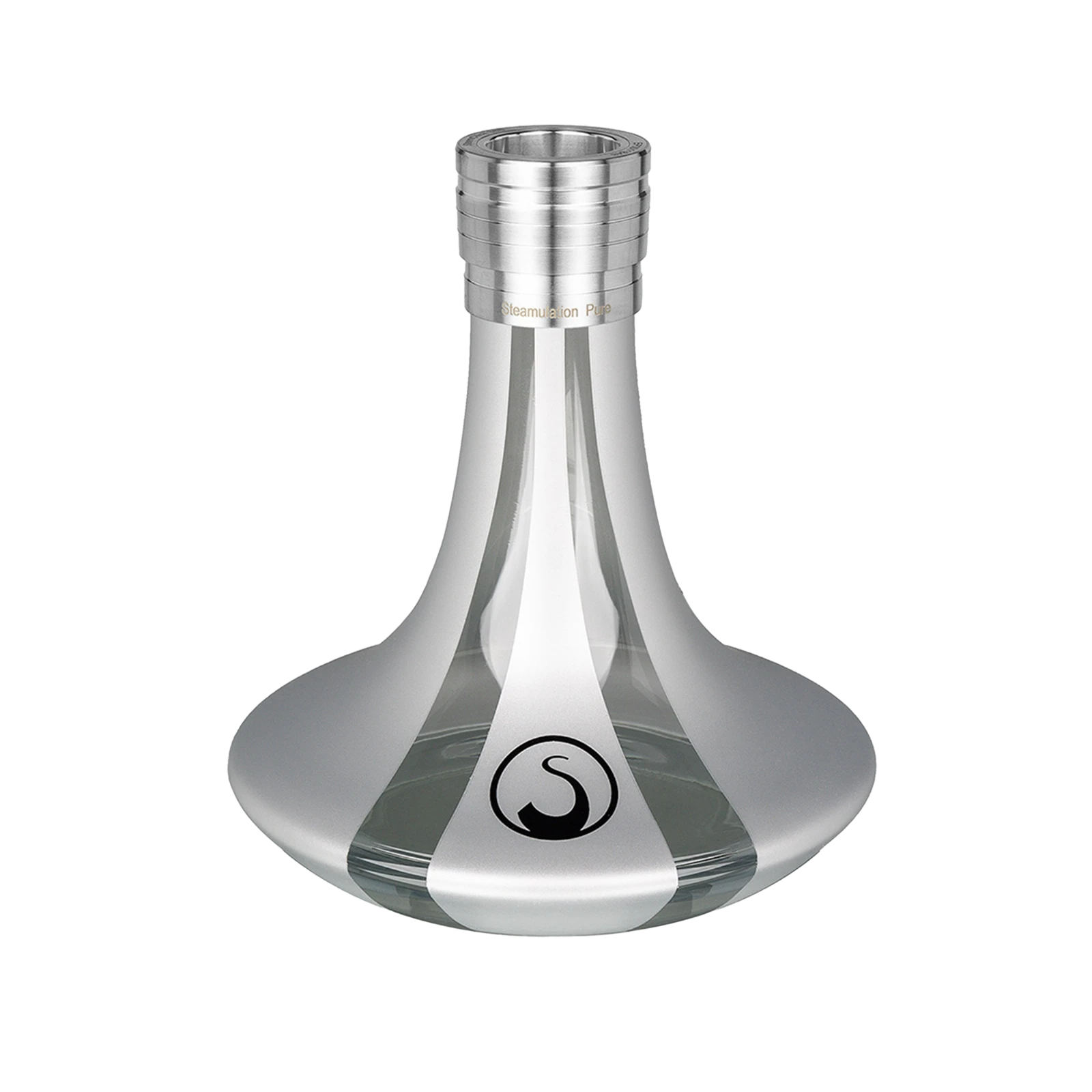 Steamulation Pure Silver Matt Metallic  Premium Shisha günstig kaufen 2