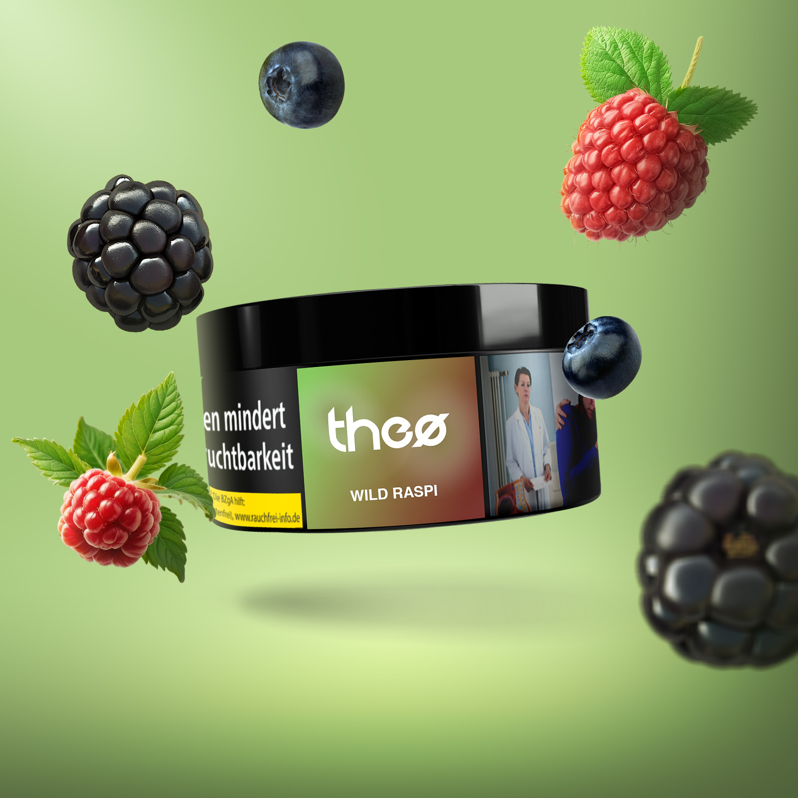 Theo Tobacco - Wild Raspi - 200 g  1