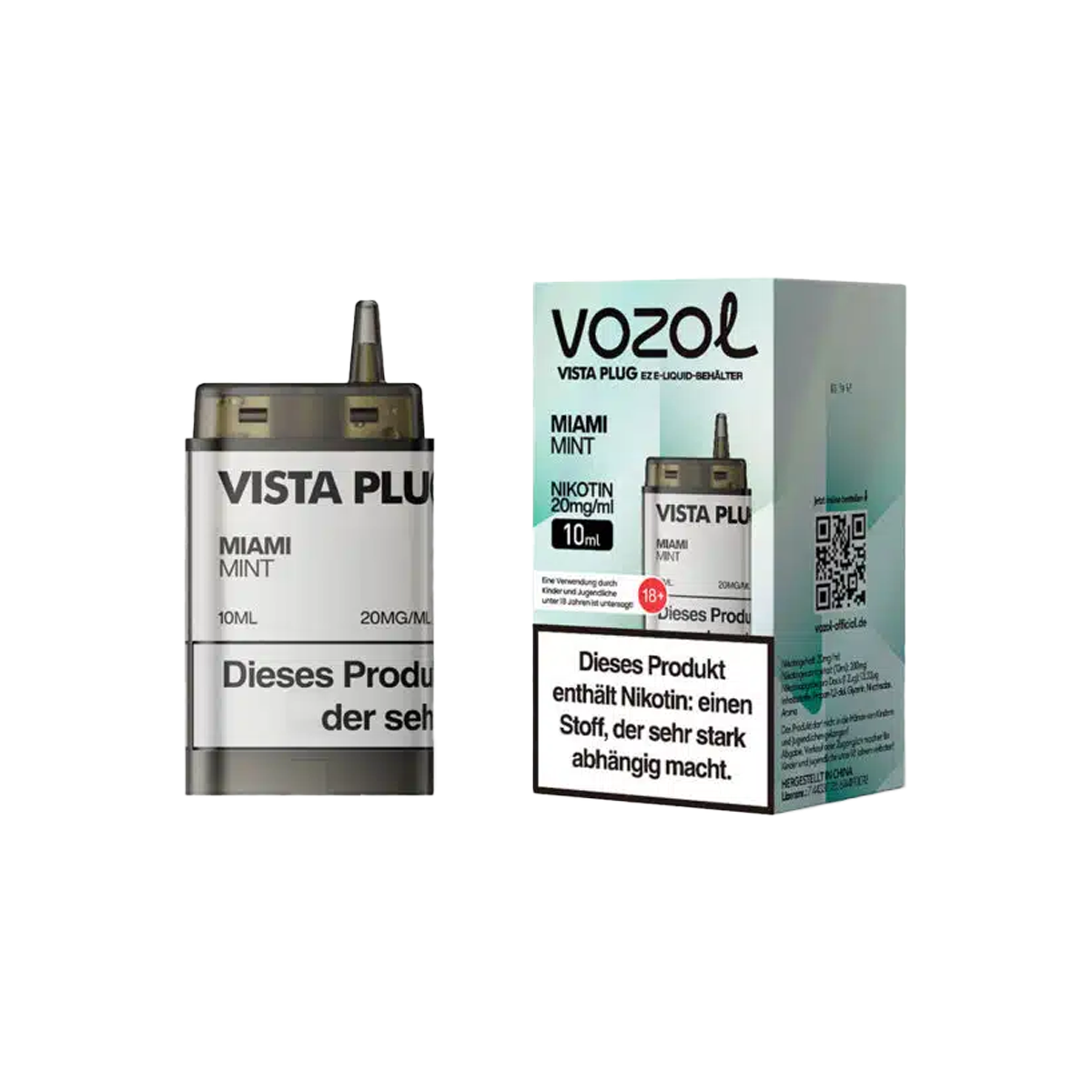 Vozol - Vista Plug Set - EZ Pod - Miami Mint + Empty Pod