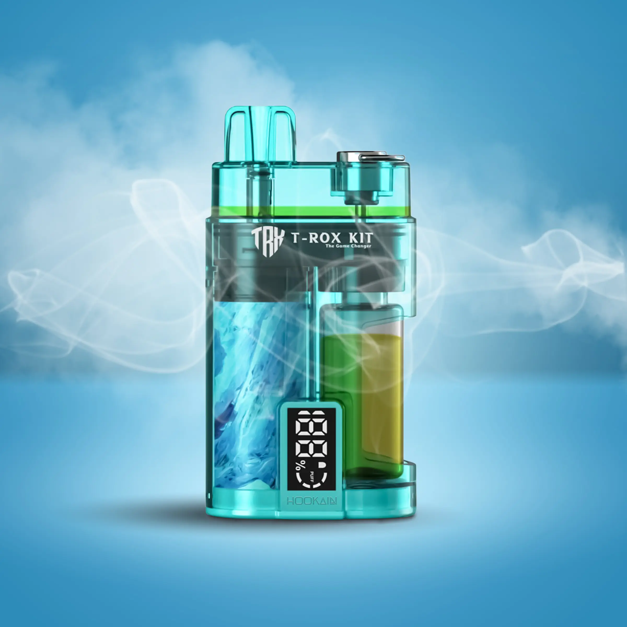 T-Rox Game Changer Basisgerät Türkis | Vapes online 1
