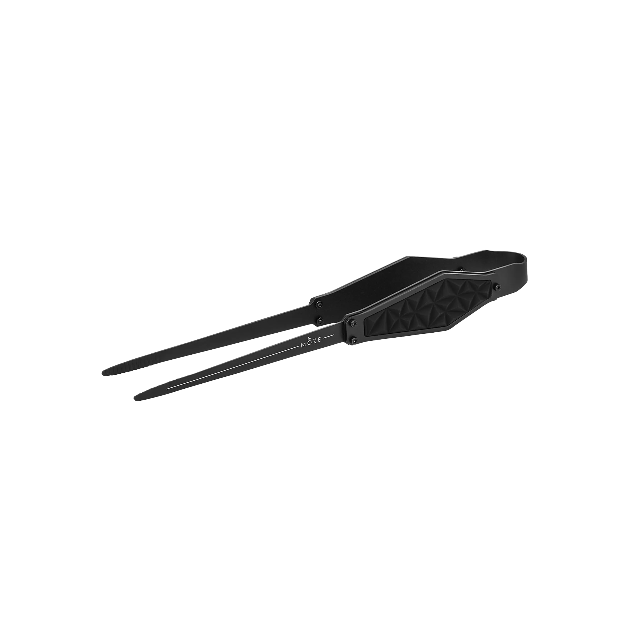 Moze - Charcoal tongs - Flare - Black