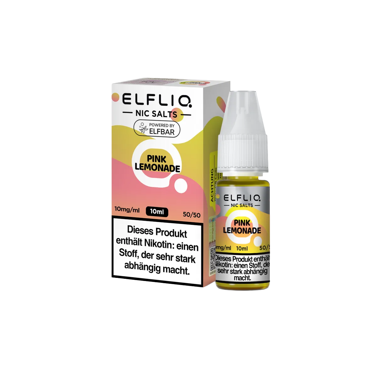 Elf Bar - ElfliQ - E-Liquid - Nikotinsalz - Pink Lemonade - 10 mg1-