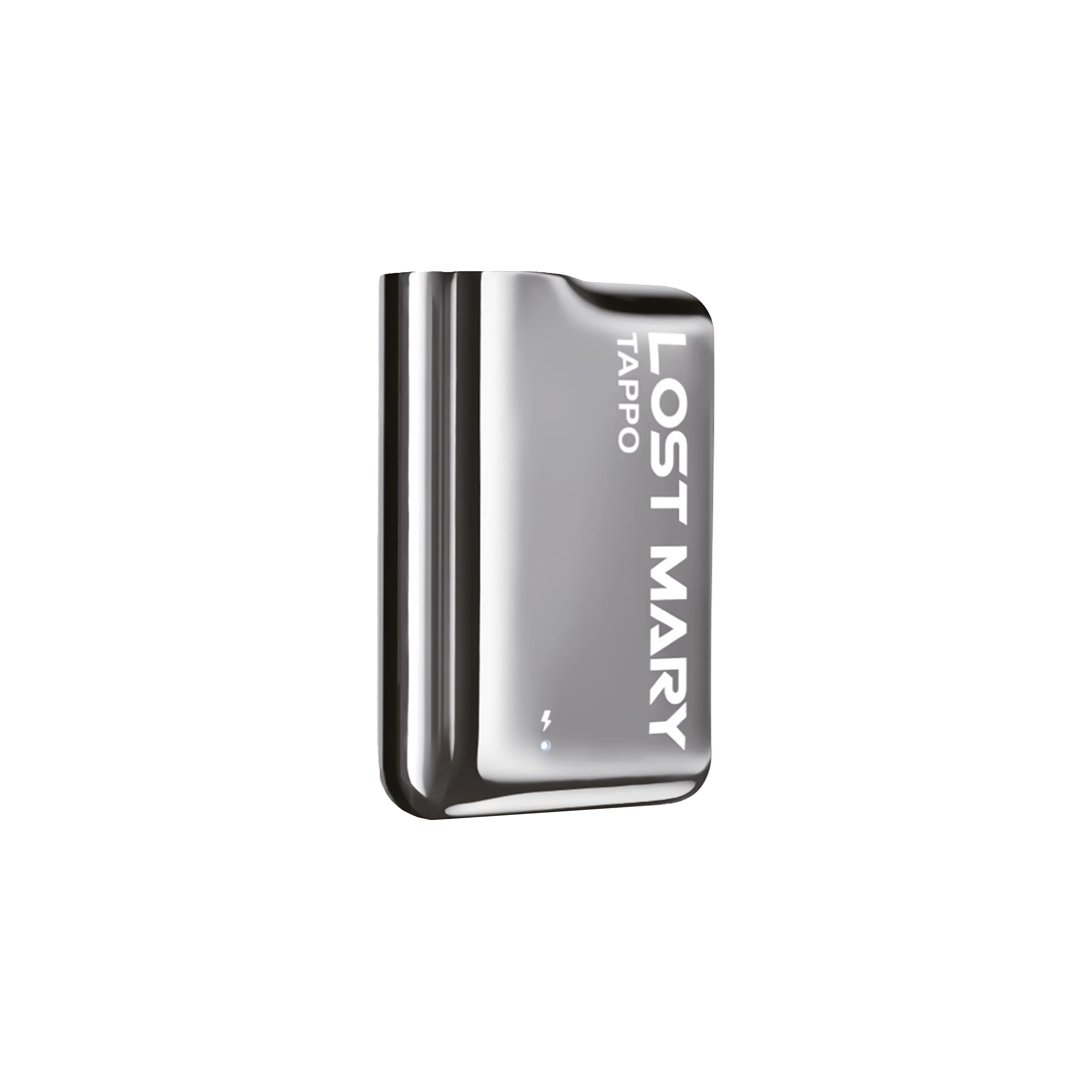 Lost Mary Tappo Basisgerät - Wiederaufladbares PreFilled Pod-System mit LED-Akkuanzeige Silver Stainless Steel 2