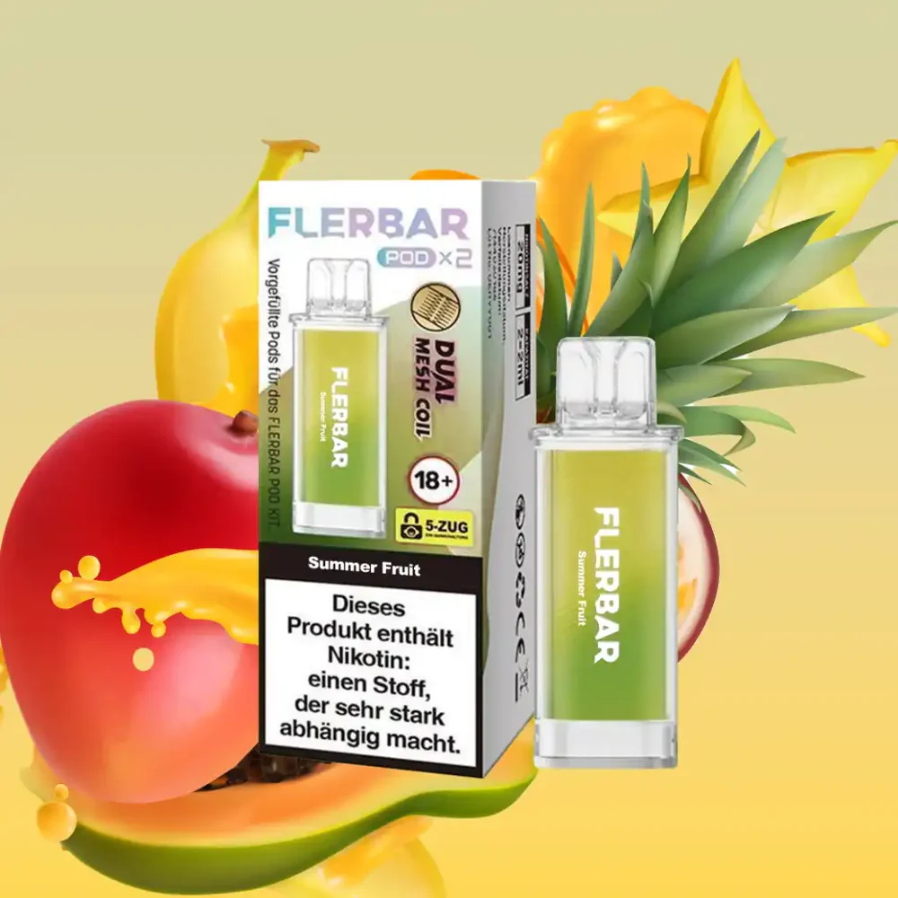 Flerbar - Prefilled Pod - Summer Fruit1