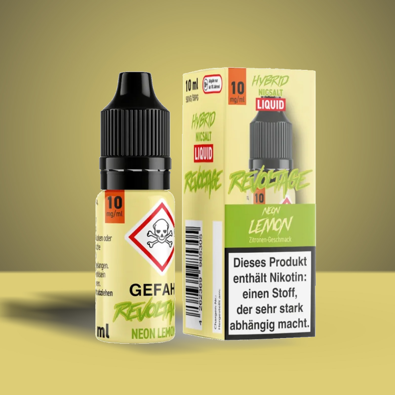 Revoltage - E-Liquid - Nikotinsalz - Neon Lemon - 10 ml - 10 mg 2