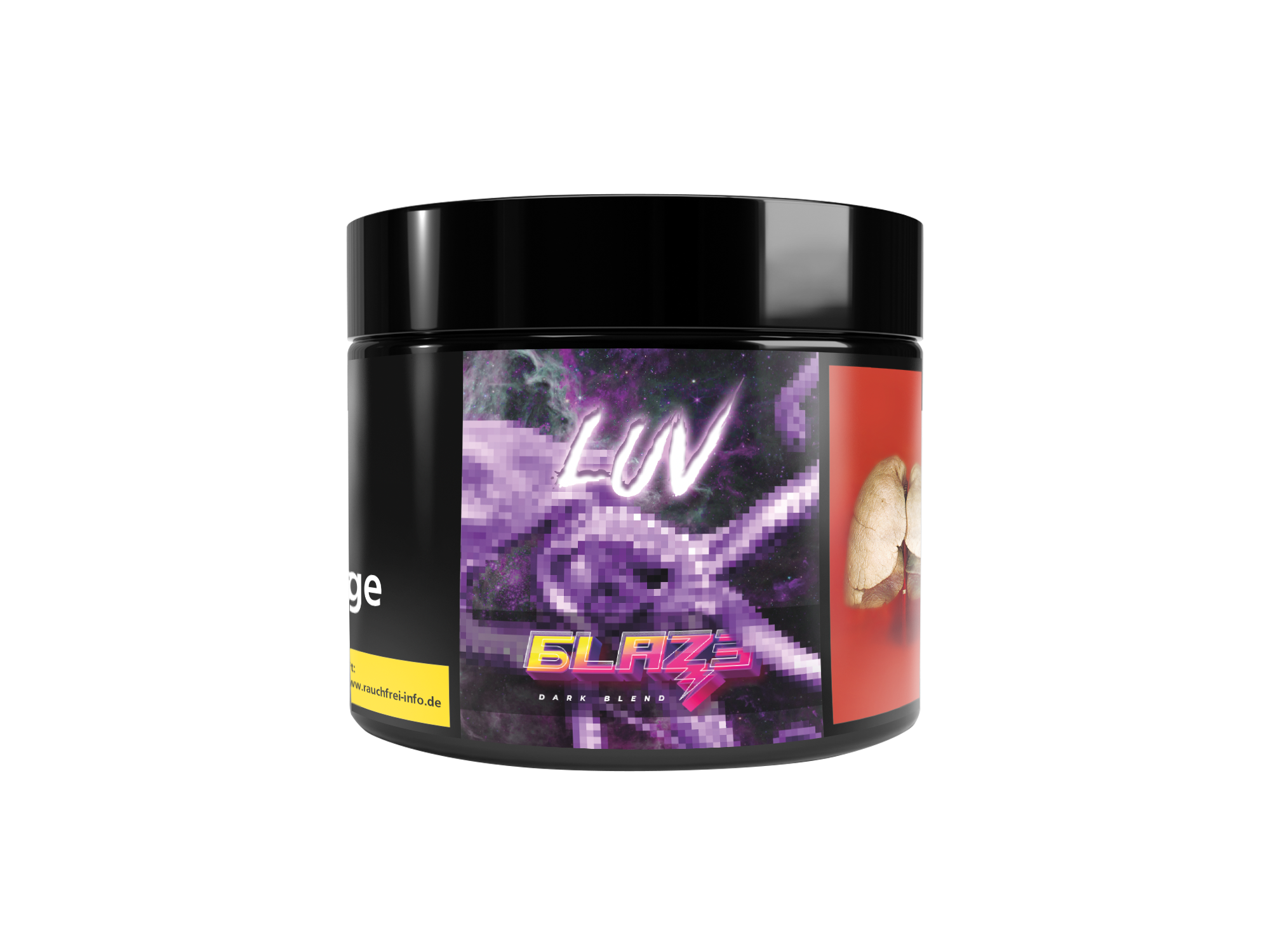 BLAZE - Luv - Dark Leaf - Black Hookah Tobacco - 25 g 2