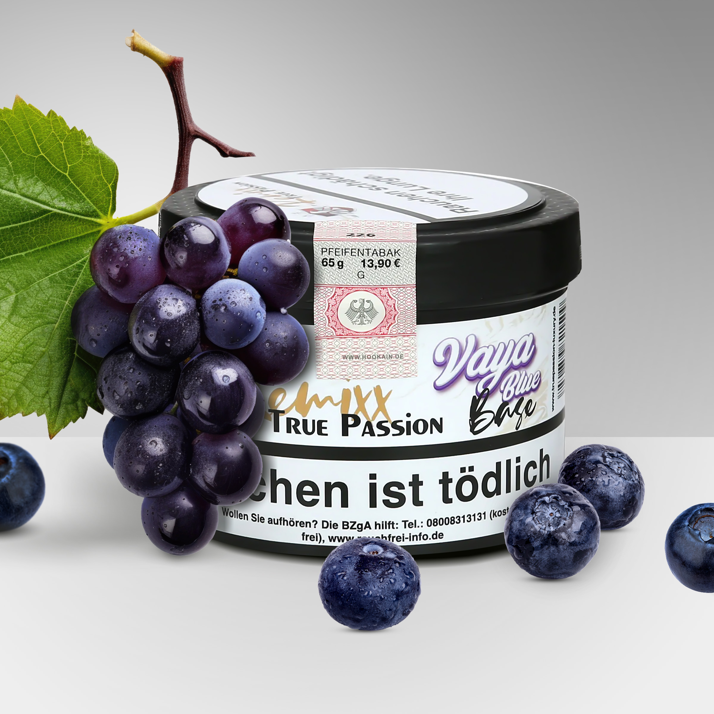 True Passion Vaja Blue Pfeifentabak 65 g | G&uuml;nstig Online 1