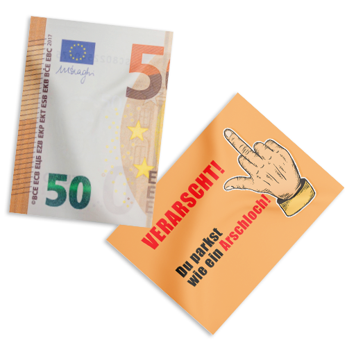 Du parkst wie ein Arschloch