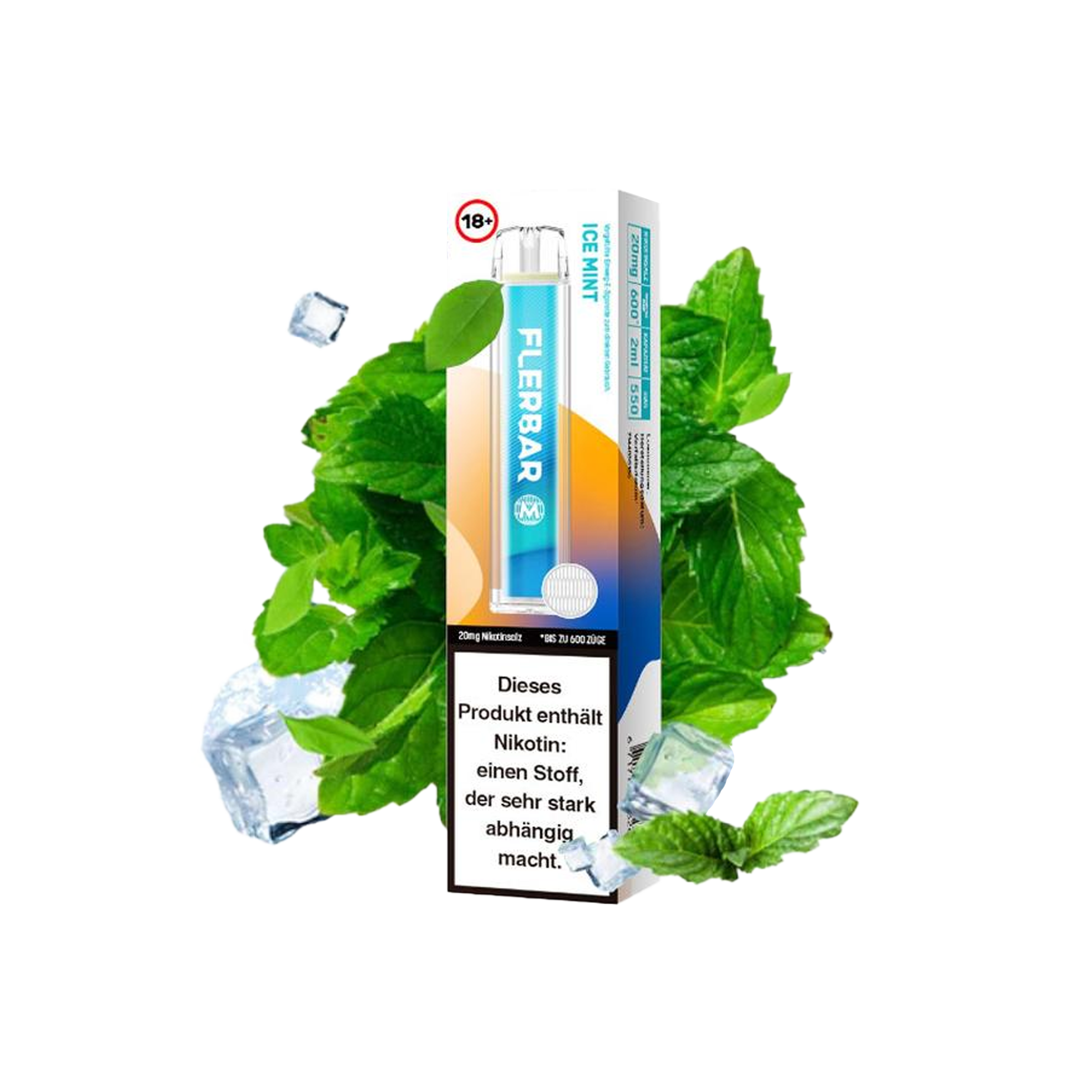 Flerbar - Ice Mint - Vapestick - 20 mg