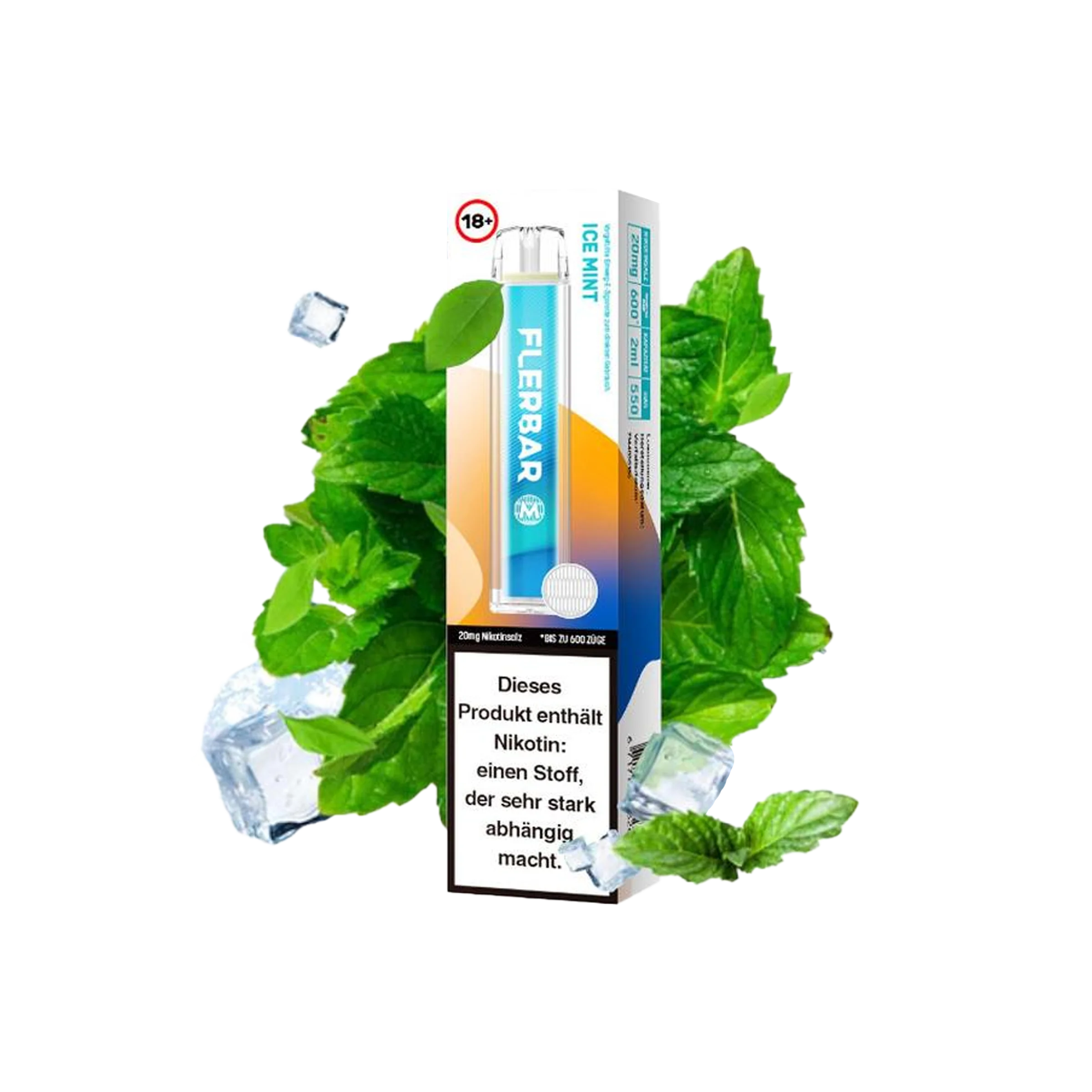 Flerbar - Ice Mint - Vapestick - 20 mg