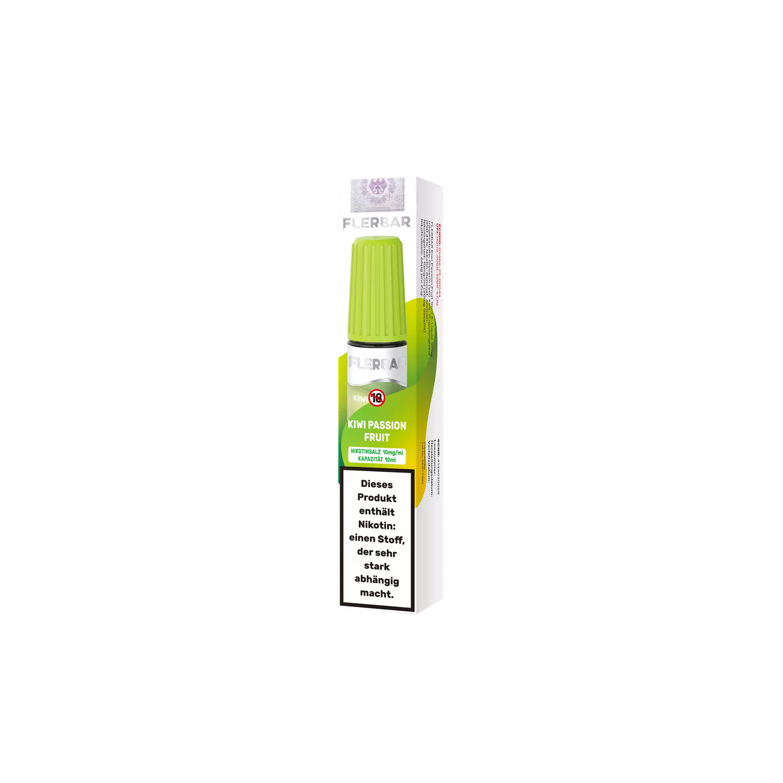 Flerbar - E-Liquid - Nikotinsalz - Kiwi Passionfruit - 10ml - 10 mg