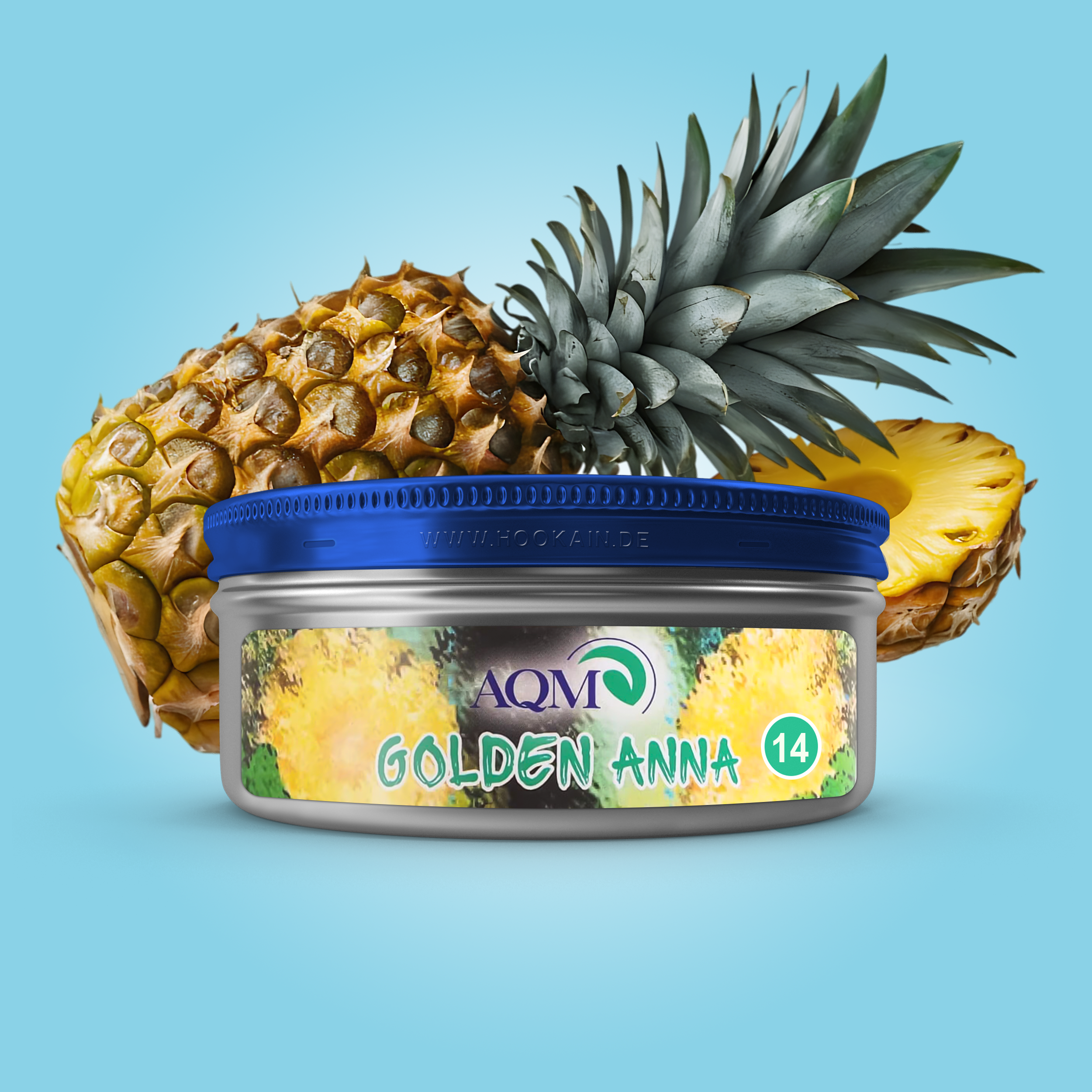 Aqua Mentha Golden Anna 200 g - Shishatabak g&uuml;nstig kaufen 1