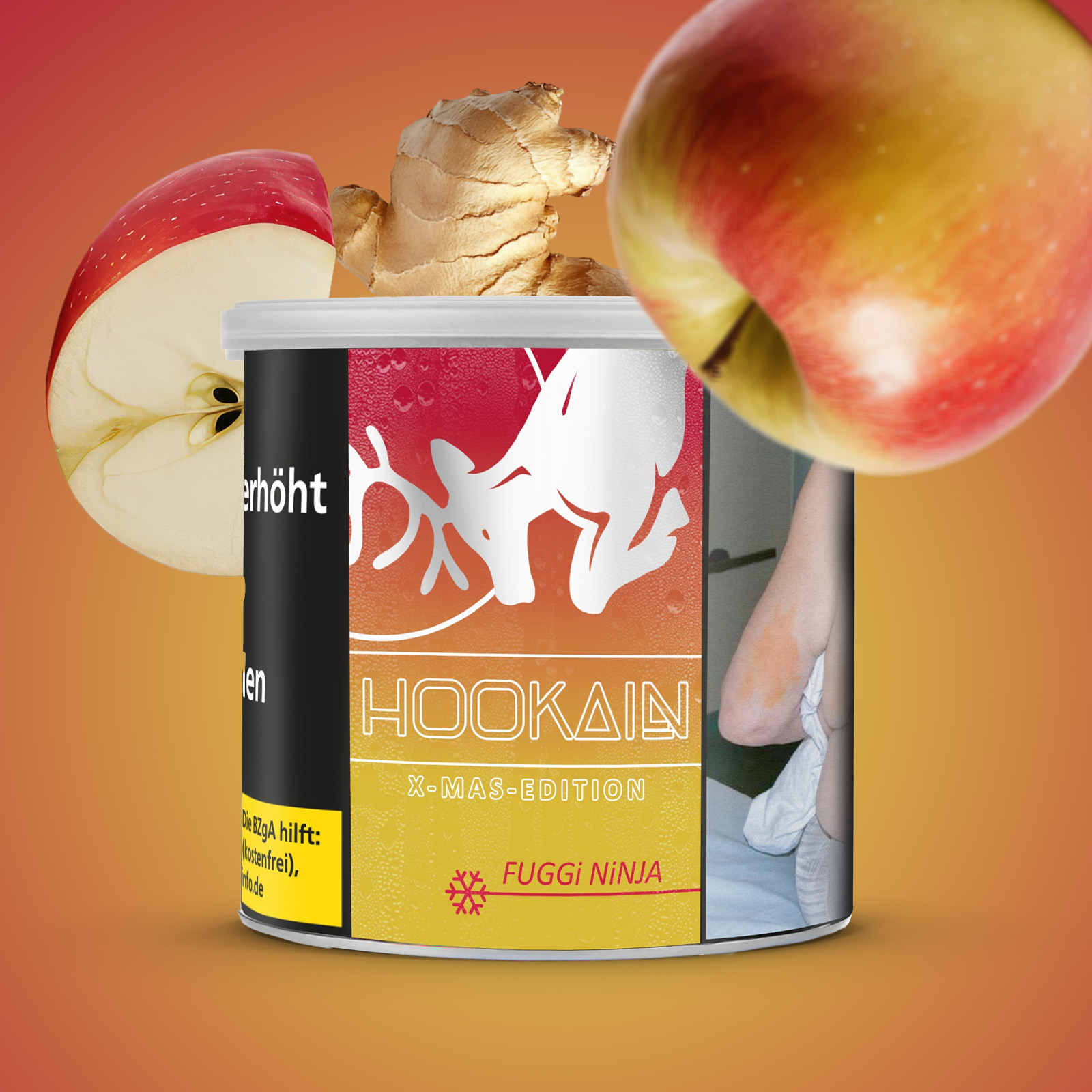 HOOKAIN Fuggi Ninja 200 g Shisha Tabak - Sorten günstig bestellen 1