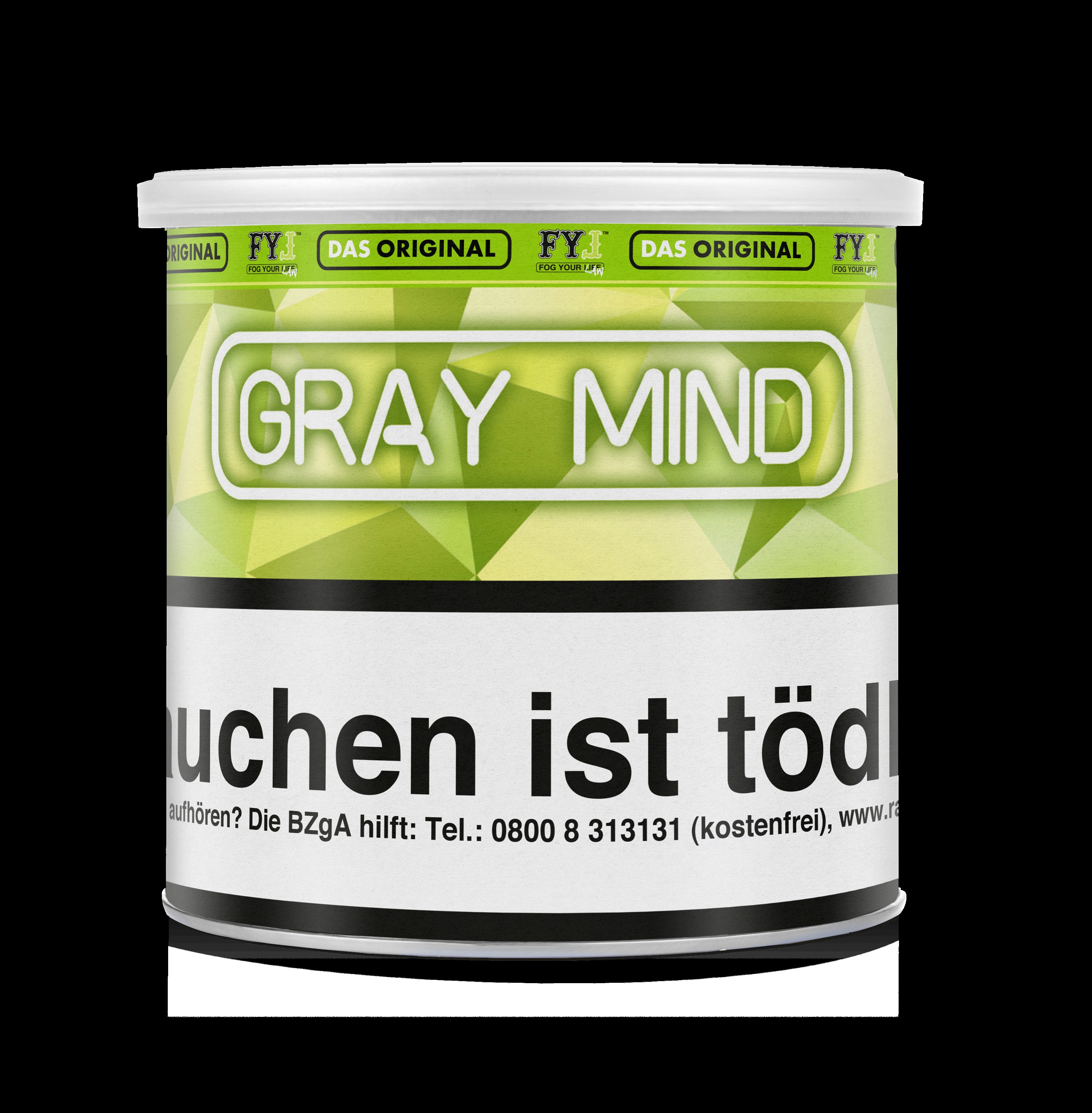 Fog Your Law - Dry Base mit Aroma - Gray Mind - 70 g - 2 Komponenten L&ouml;sung Tabak - mit versteuertem Glycerin 200 g Mischen 2