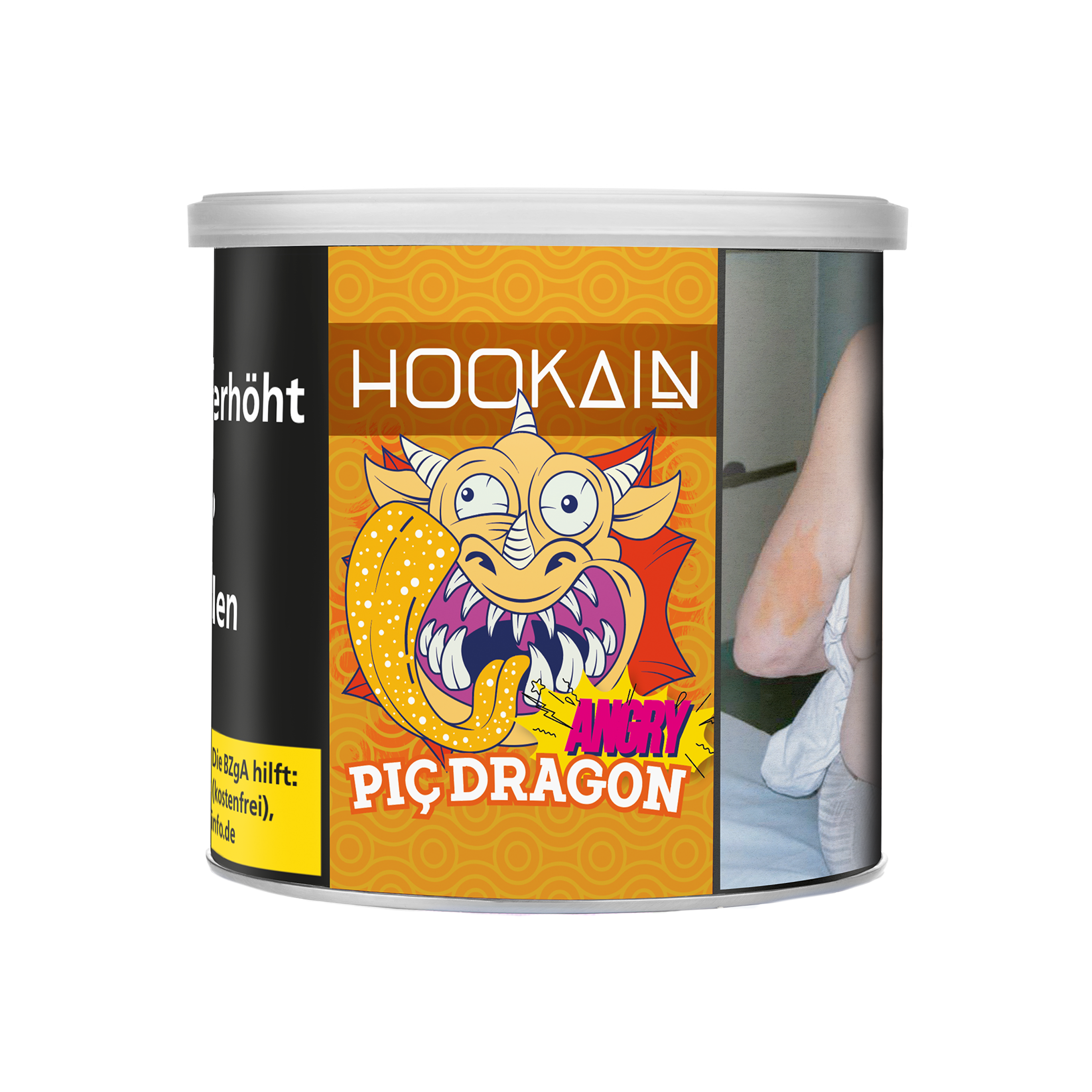 ANGRY PiC DRAGON Shisha Tabak – Prickelnder Geschmack von saurer Aprikose & Pfirsich | Hookain 2