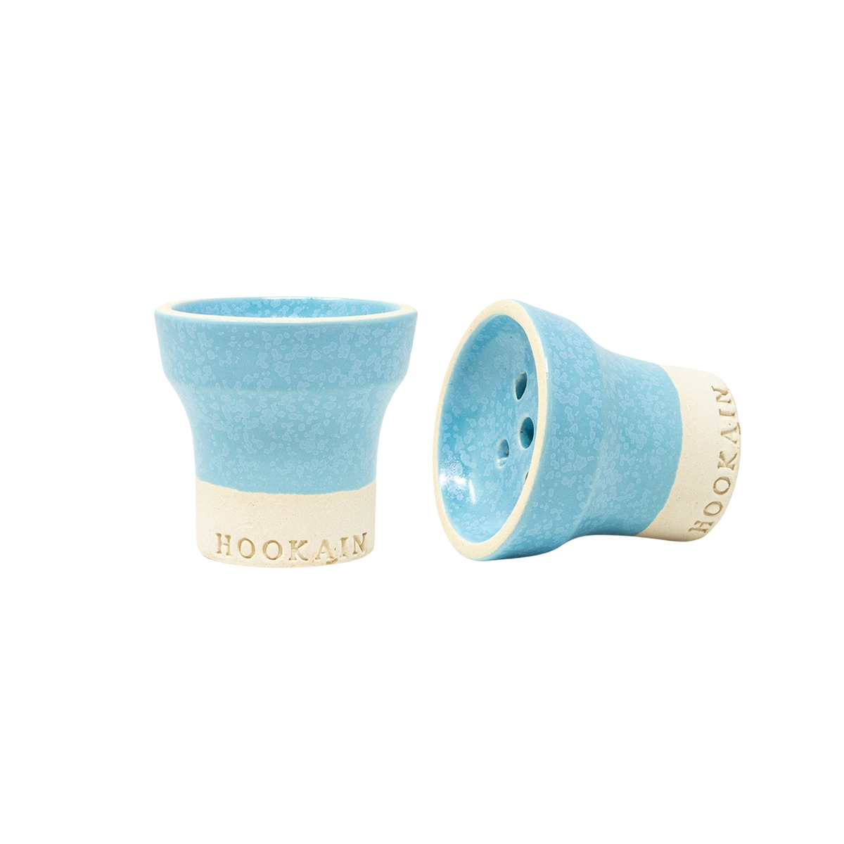 Pot - 5 Hole - Coral Blue