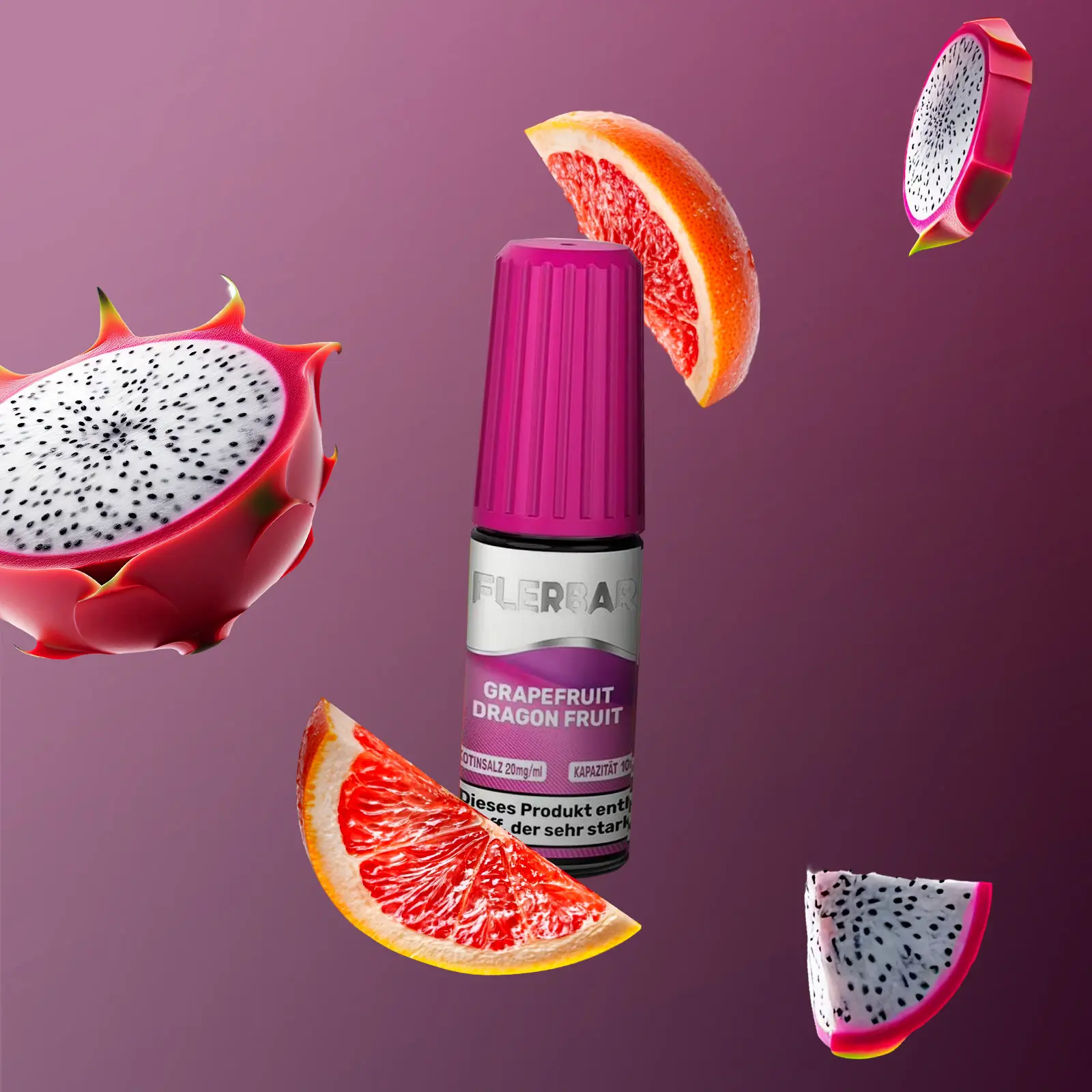 Flerbar - E-Liquid - Nikotinsalz - Grapefruit Dragon Fruit - 10 ml - 20 mg 1