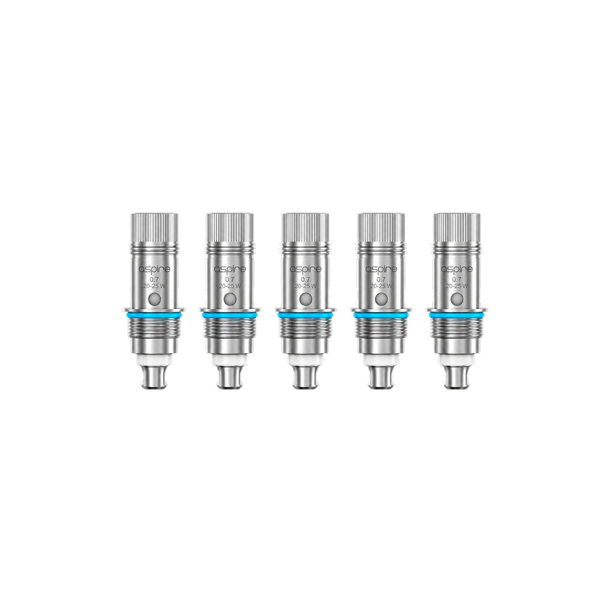 Aspire - Nautilus 2S - Verdampferkopf Mesh Coil - 0.7 Ohm - 5 Stk.