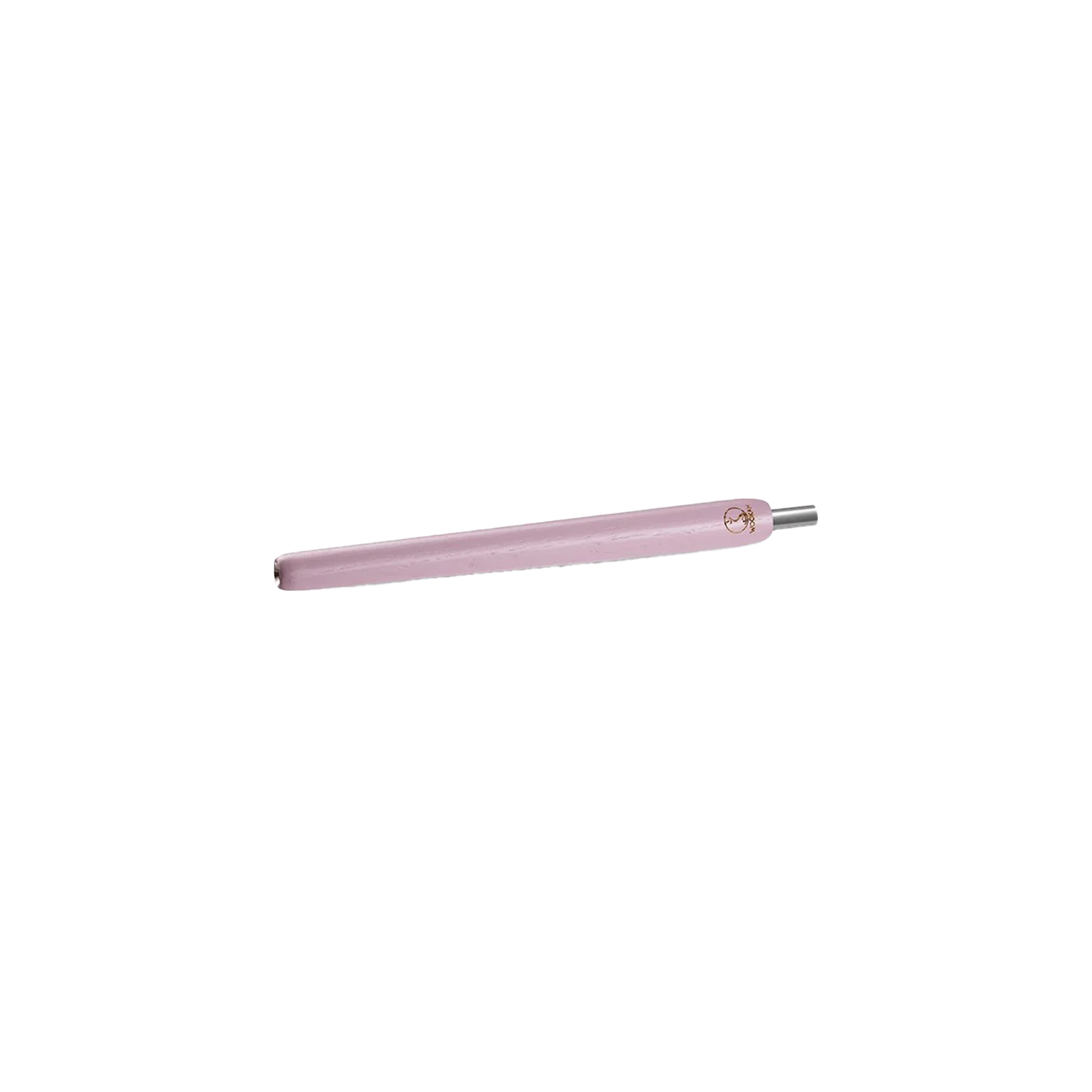 WOOKAH Mini Misty Mauve Komplettset &ndash; Exklusives Shisha Bundle mit Holzmundst&uuml;ck & Lederschlauch 3