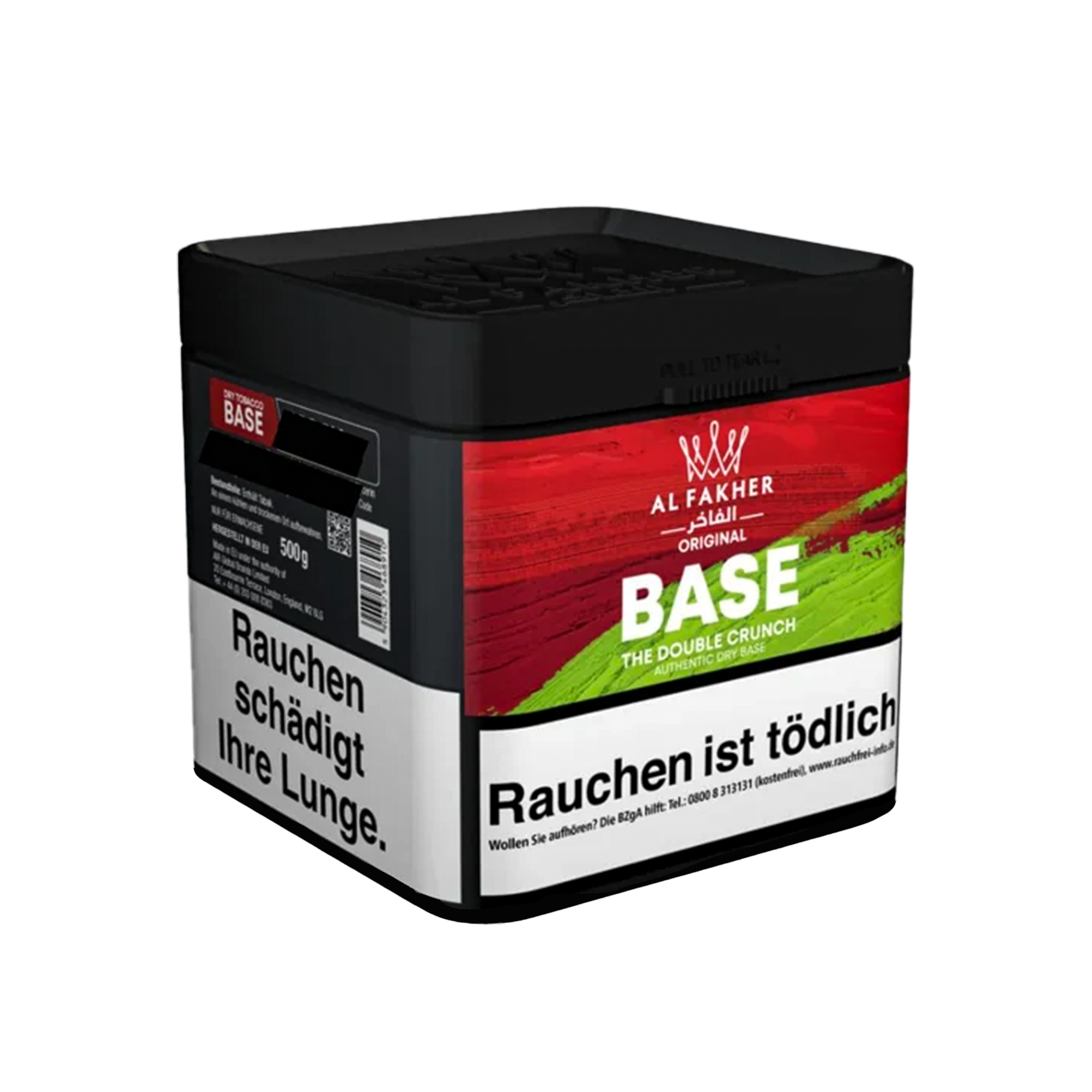 Al Fakher - Dry Base mit Aroma Al Fakher Pfeifentabak The Double Crunch 110g | Online bestellen 2