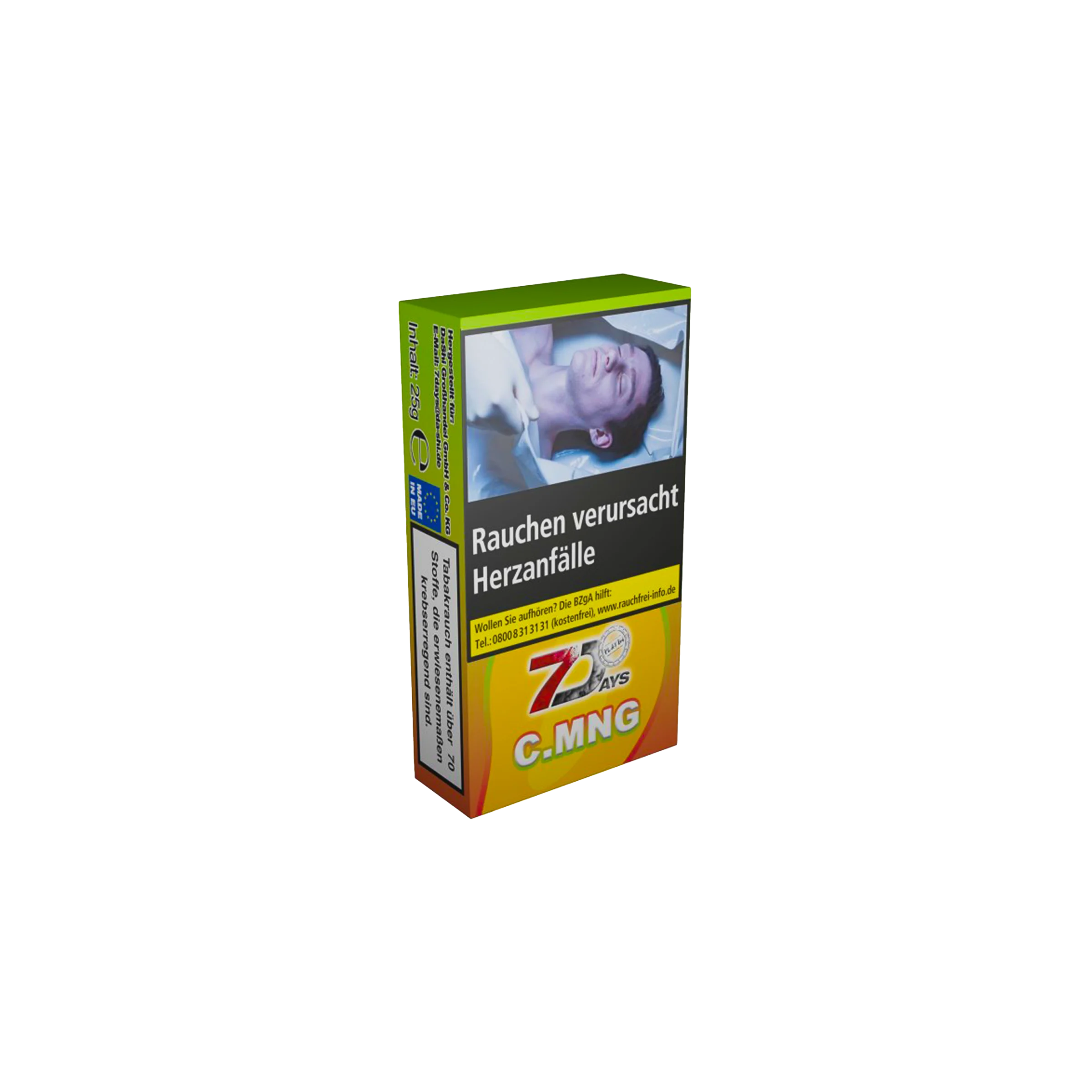 7Days - Platin - C.MNG - 25 g - Shishatabak | Hookain Onlineshop