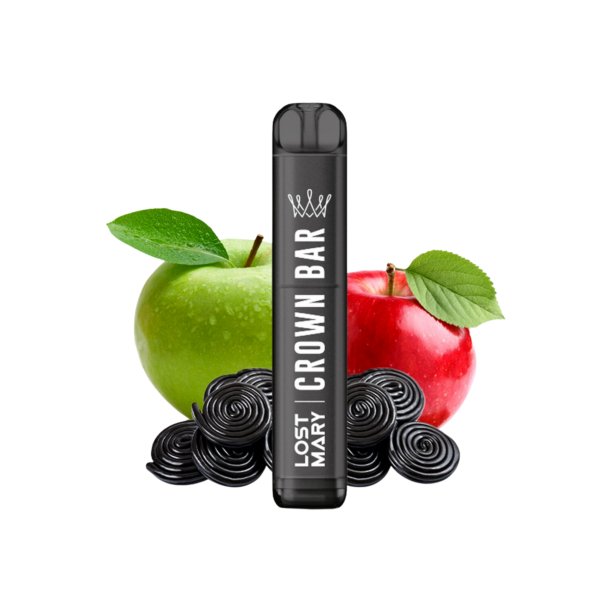 Crown Bar - Einweg-Vape - Double Apple - 20 mg | Alle neuen Sorten günstig online kaufen - Hookain E-Shisha Onlineshop