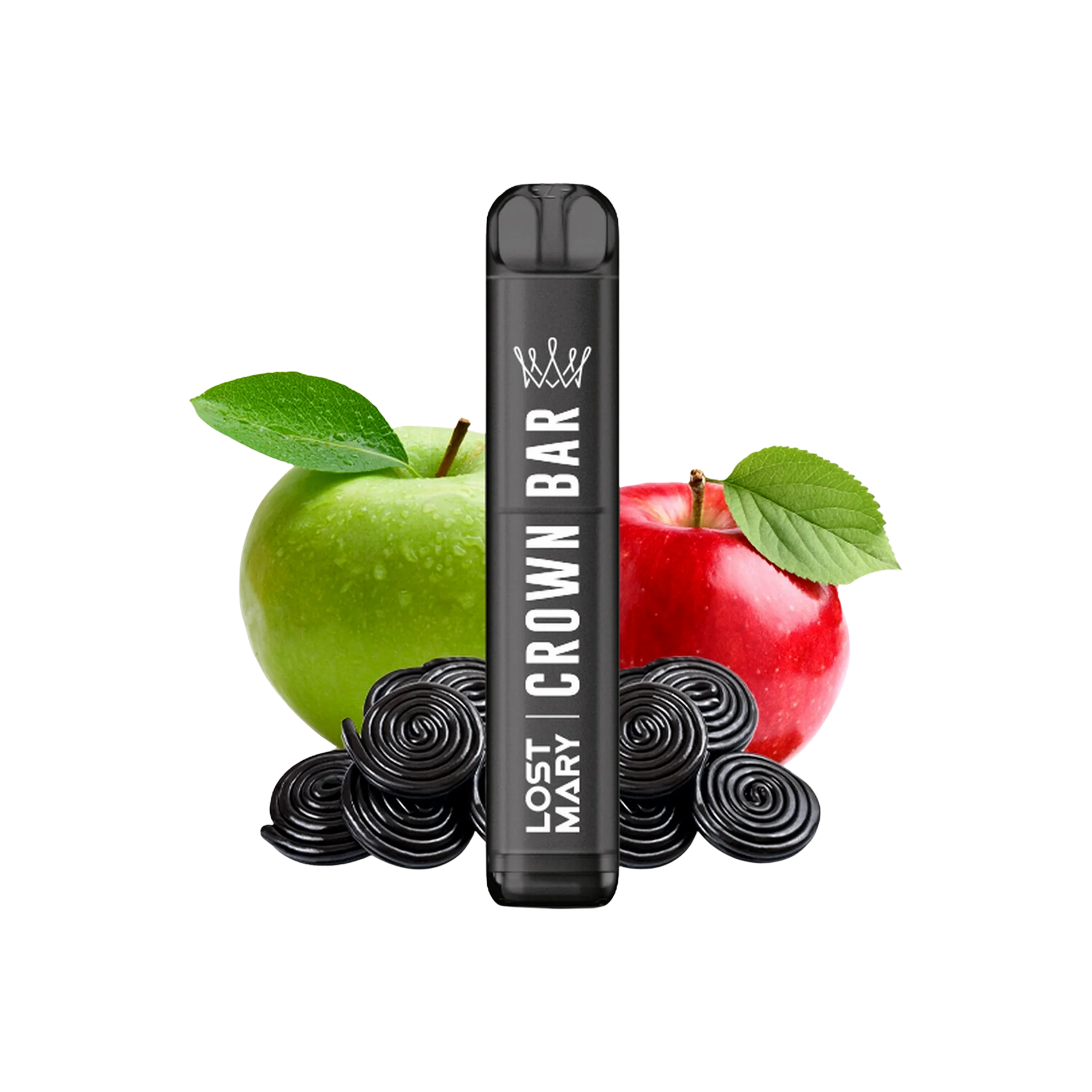 Crown Bar - Einweg-Vape - Double Apple - 20 mg | Alle neuen Sorten günstig online kaufen - Hookain E-Shisha Onlineshop