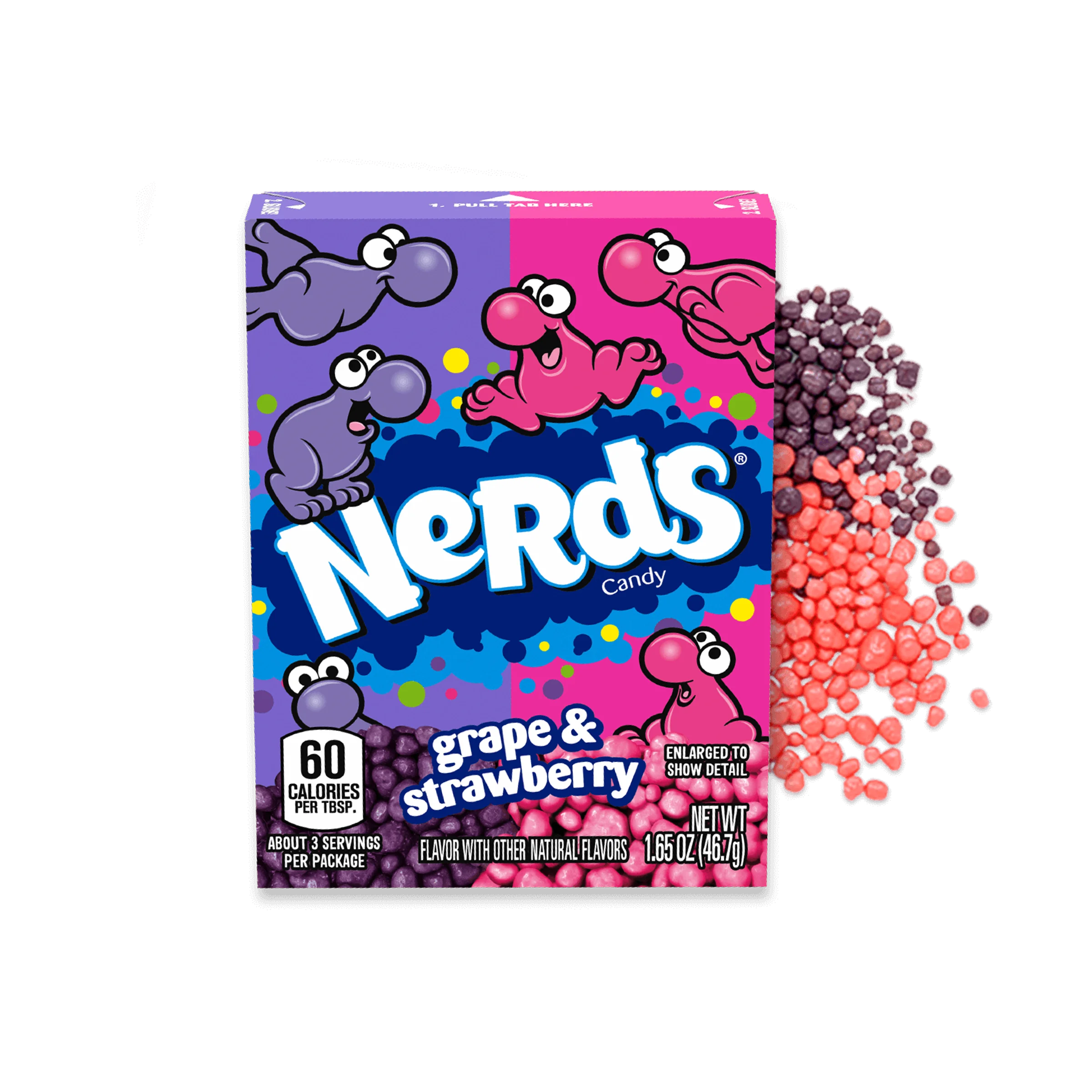 Nerds - Grape und Strawberry - 46,7 g | Amerikanische Snacks, Süßigkeiten und Drinks günstig online kaufen - Hookain Candy-Onlineshop 4 Nerds - Grape und Strawberry - 46,7 g | Amerikanische Snacks, Süßigkeiten und Drinks günstig online kaufen - Hookain Candy-Onlineshop 4