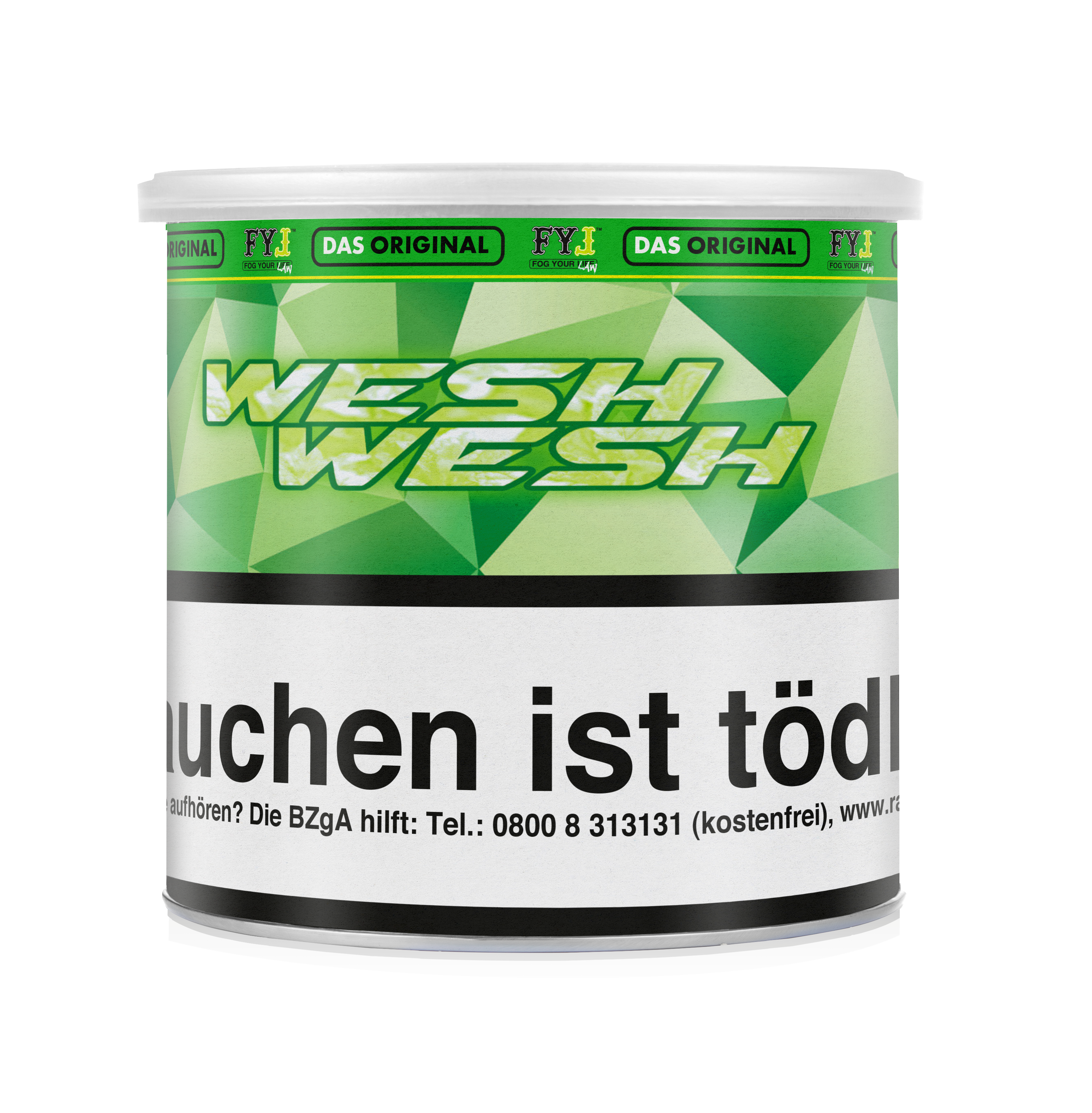 Fog Your Law - Dry Base mit Aroma - Wesh Wesh - 70 g - 2 Komponenten Lösung Tabak - mit versteuertem Glycerin 200 g Mischen 2