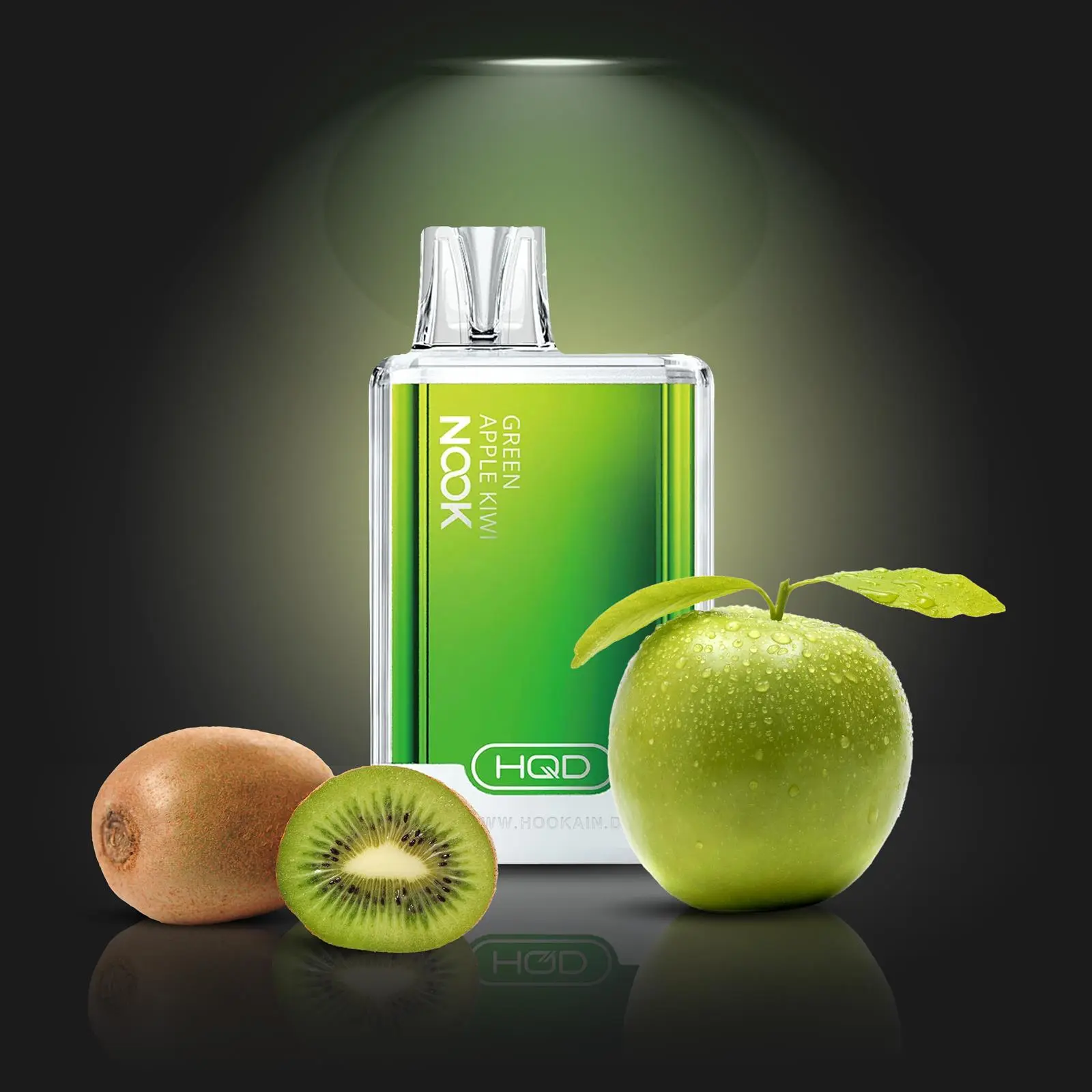 HQD Nook - Vapestick - Green Apple Kiwi - Hookain Onlineshop 1