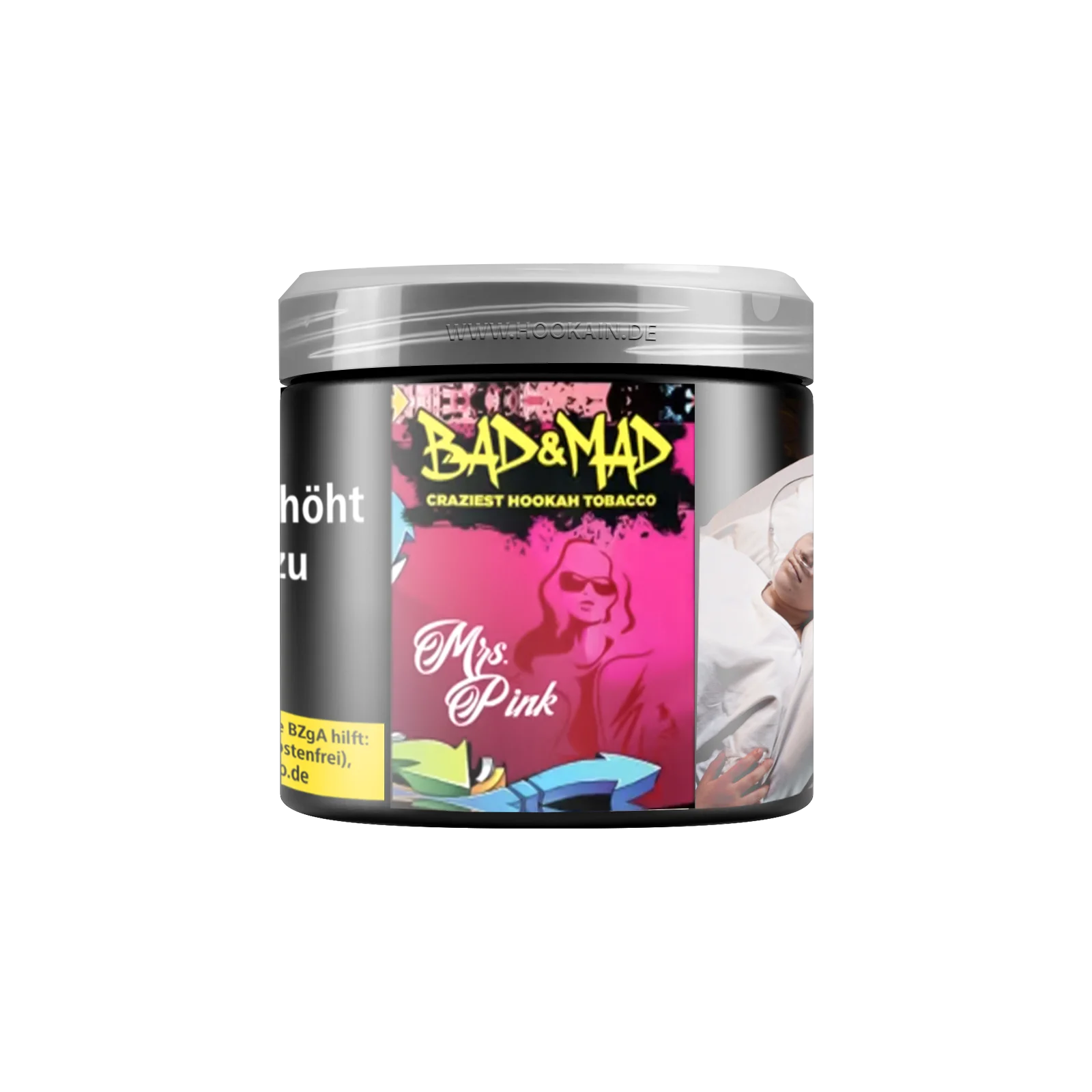 Bad & Mad Mrs. Pink 200 g Shishatabak mit Beeren und Zitrone