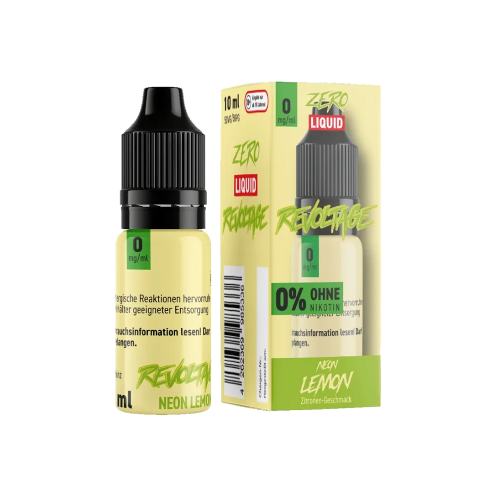 Revoltage - E-Liquid - Nikotinsalz - Neon Lemon - 10 ml - 0 mg 2