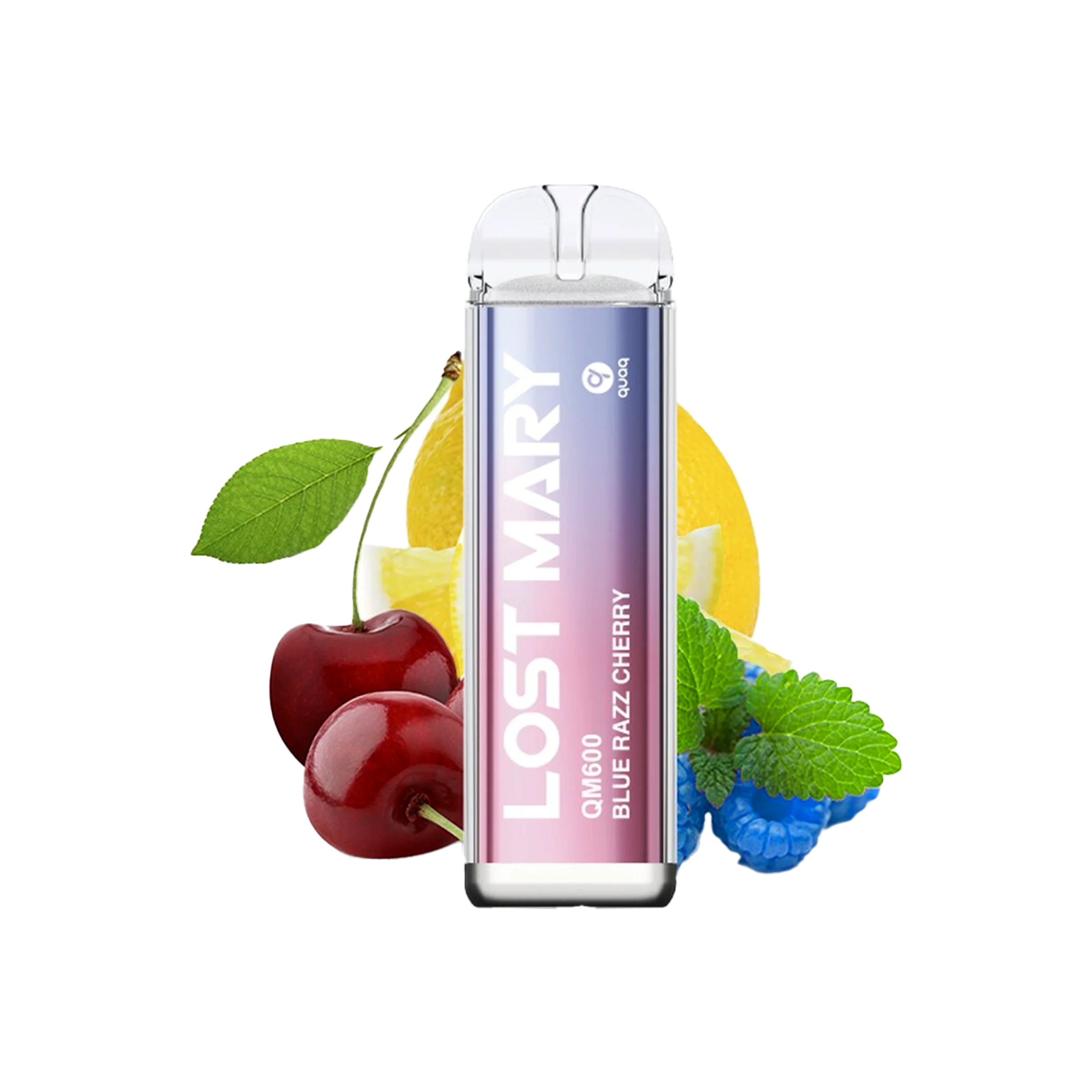 Lost Mary - QM600 - Blue Razz Cherry - Vapestick - 20 mg | Alle neuen Sorten günstig online kaufen - Hookain E-Shisha Onlineshop