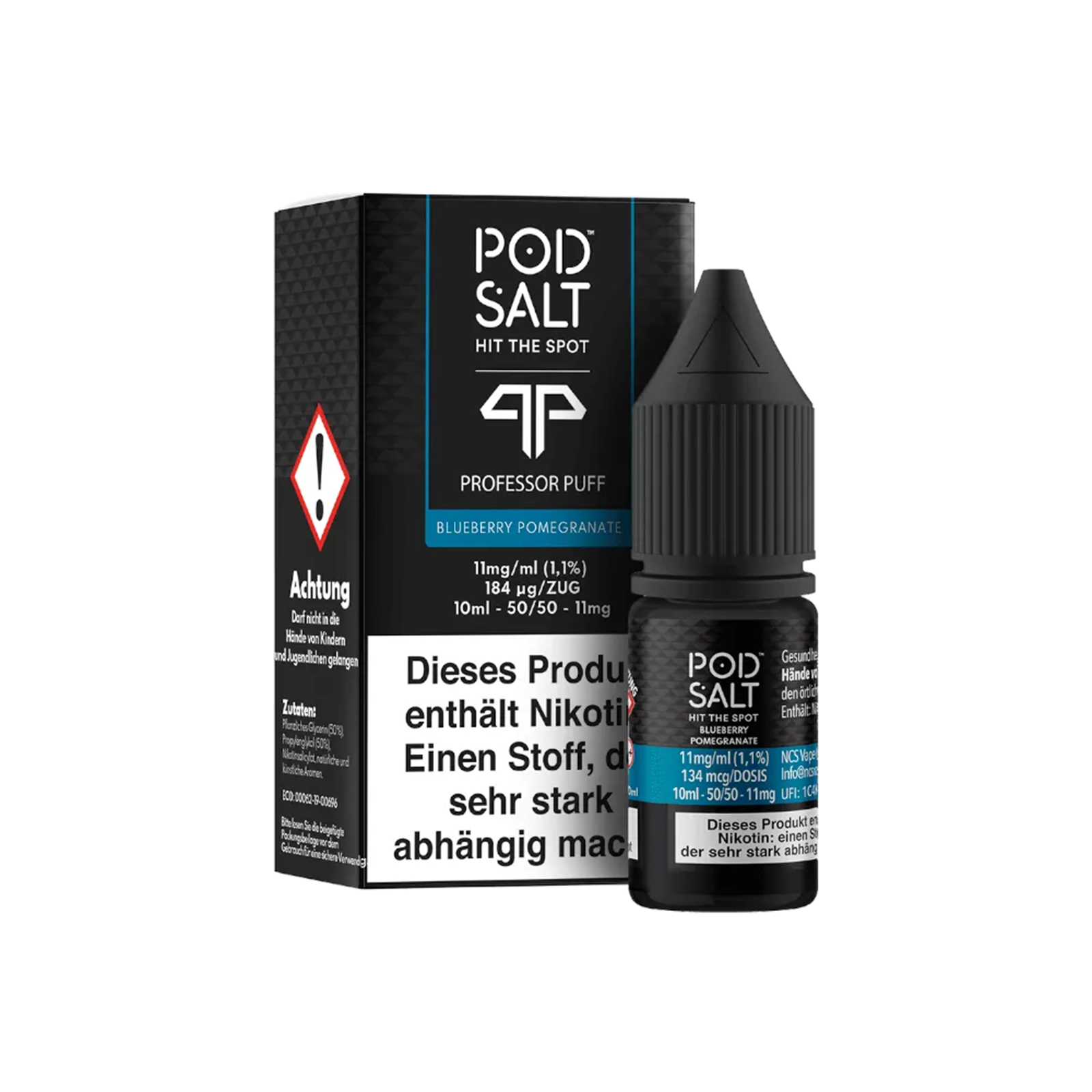 Pod Salt Fusion - Blueberry Pomegranate - 10 ml - 11 mg 1