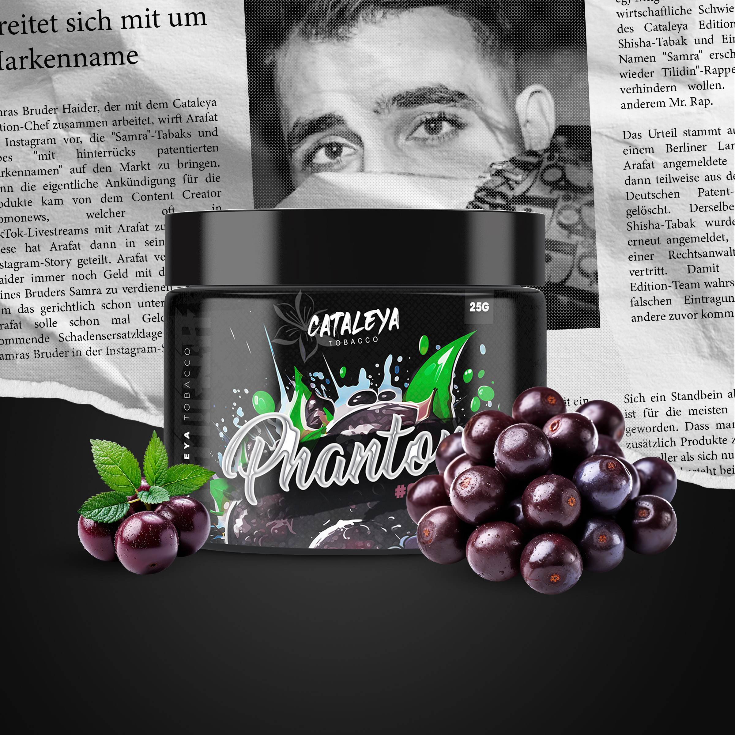 Cataleya Shisha Tabak by Samra #03 Phantom | Online bestellen  1