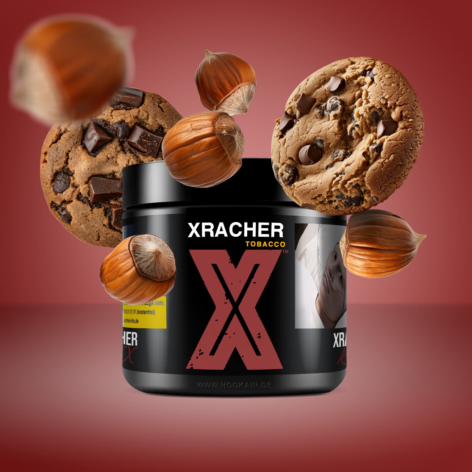  XRacher KXXX 200g &ndash; Haselnuss Schoko Teig Geschmack 1
