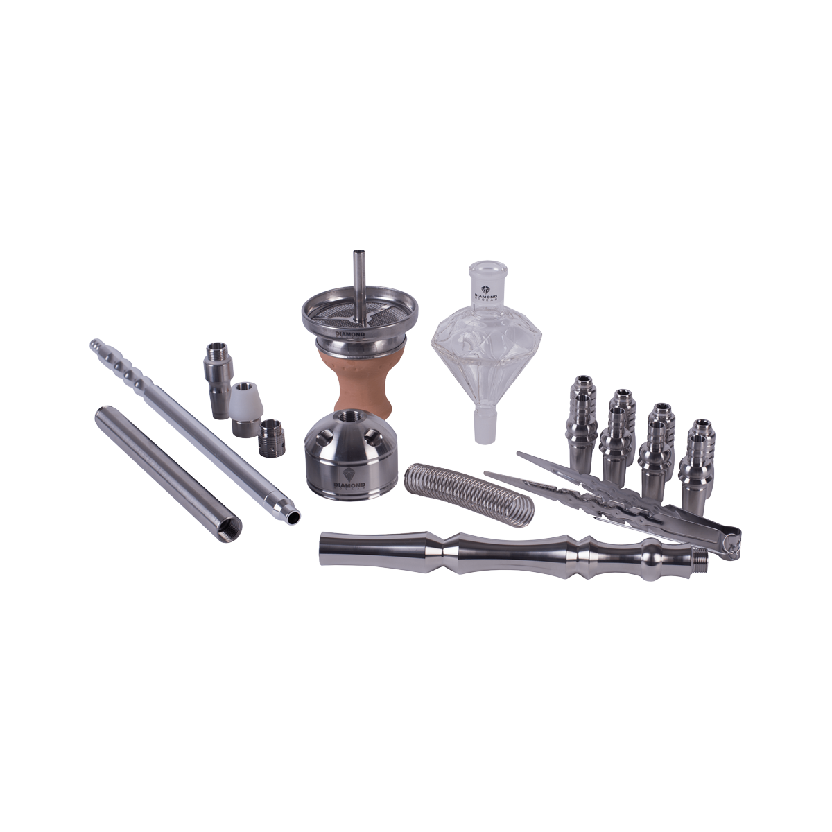 Diamond Hookah - Tanzanite 6.0 - Stainless Steel