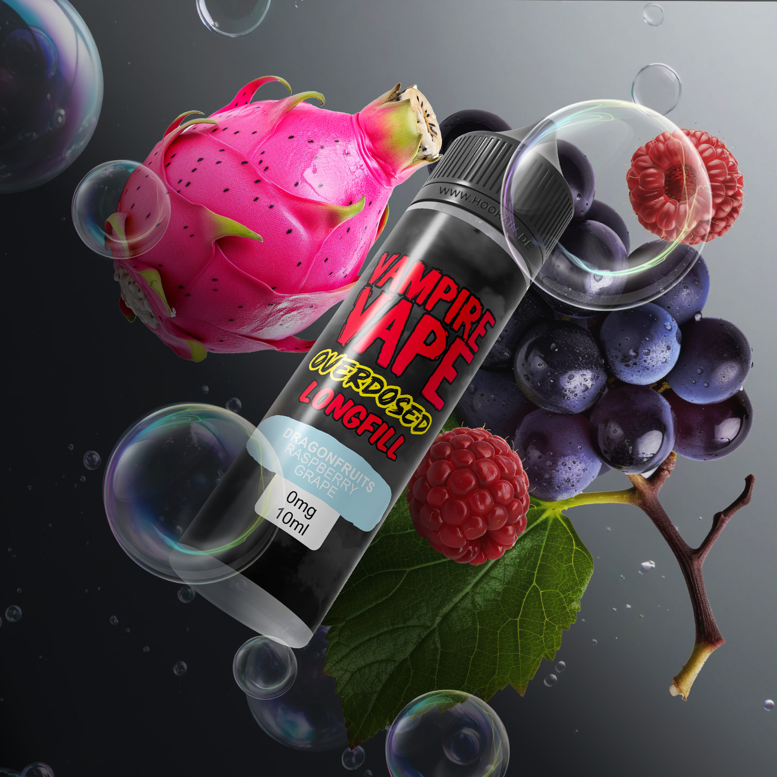 Vampire Vape Overdosed Dragonfruit Raspberry Grape 10 ml Aroma 1