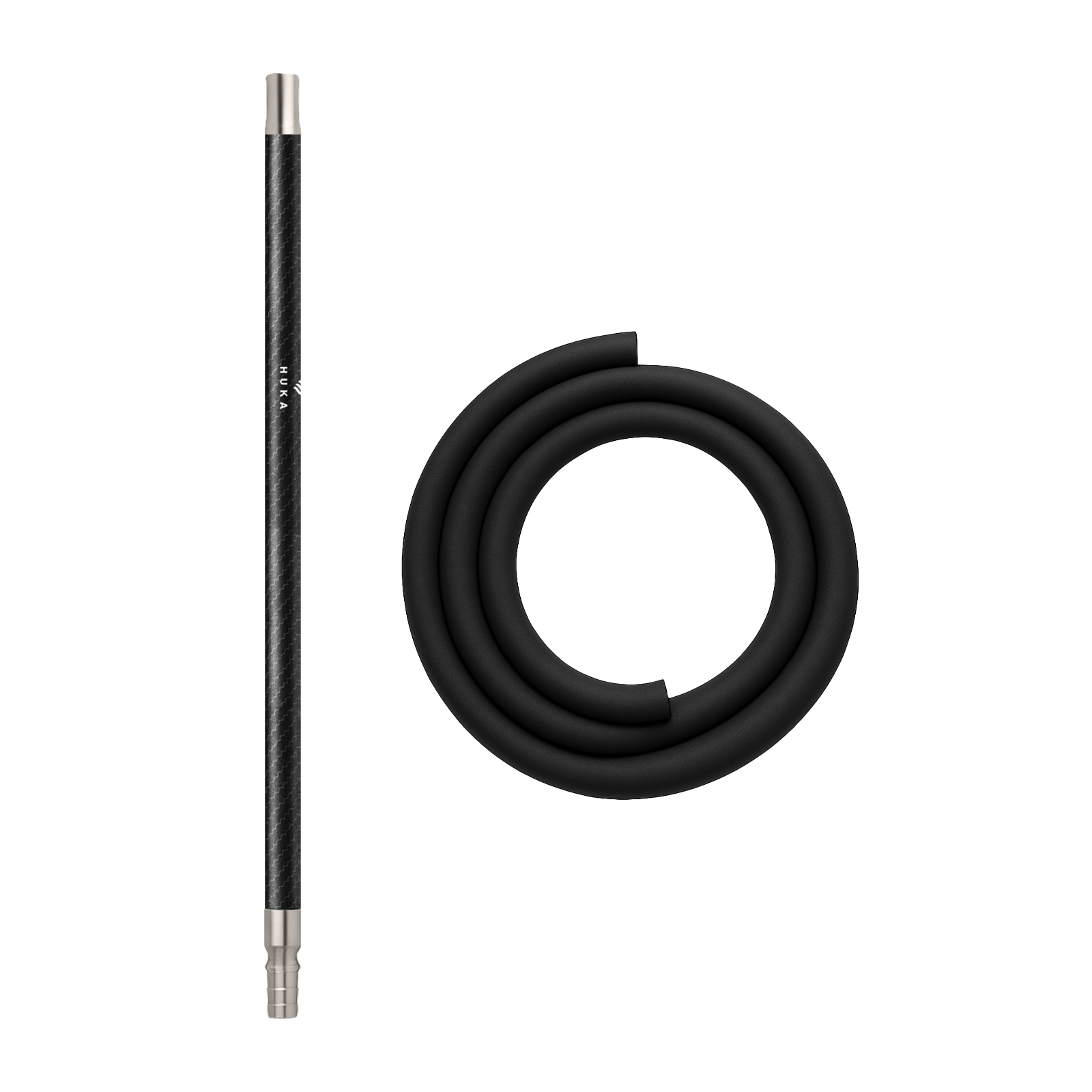Huka - Carbonmundstück - Carbon Handle S Schwaz 1