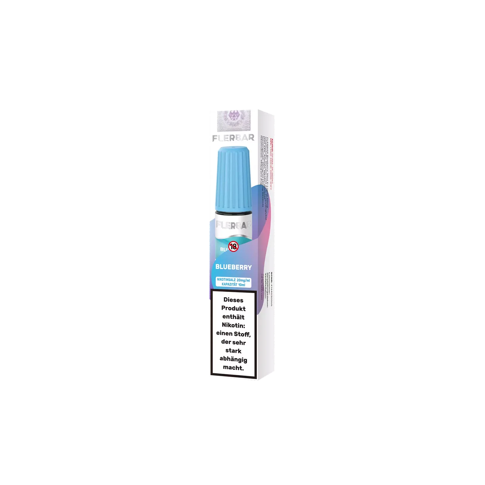 Flerbar - E-Liquid - Nikotinsalz - Blueberry - 10 ml - 20 mg 3 Flerbar - E-Liquid - Nikotinsalz - Blueberry - 10 ml - 20 mg 3