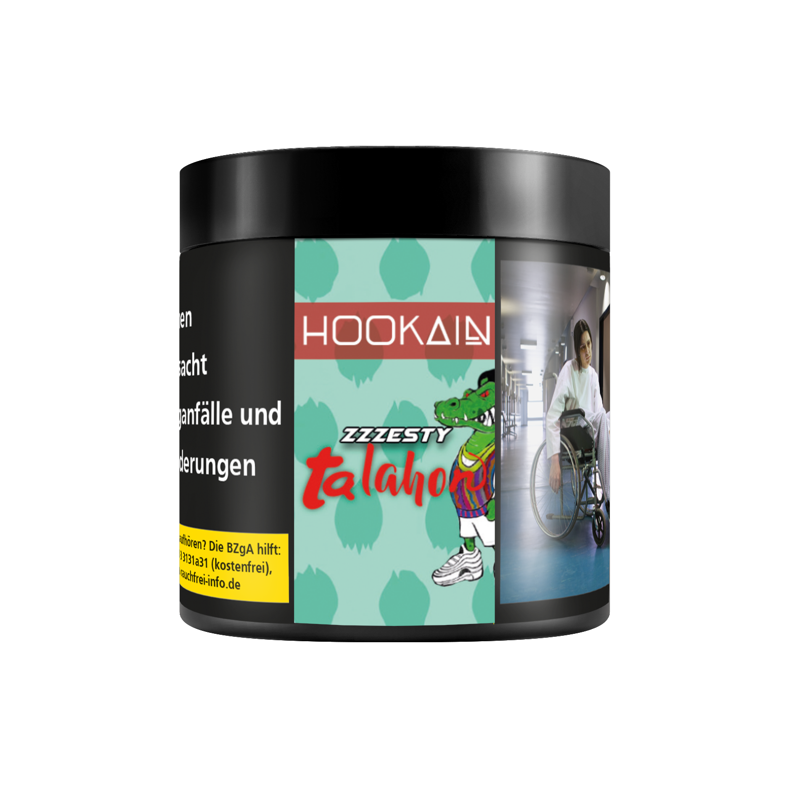Hookain ZZZesty Talahon 50g &ndash; Paprika, Pfeffer, Limette & Zitrone Shishatabak  2