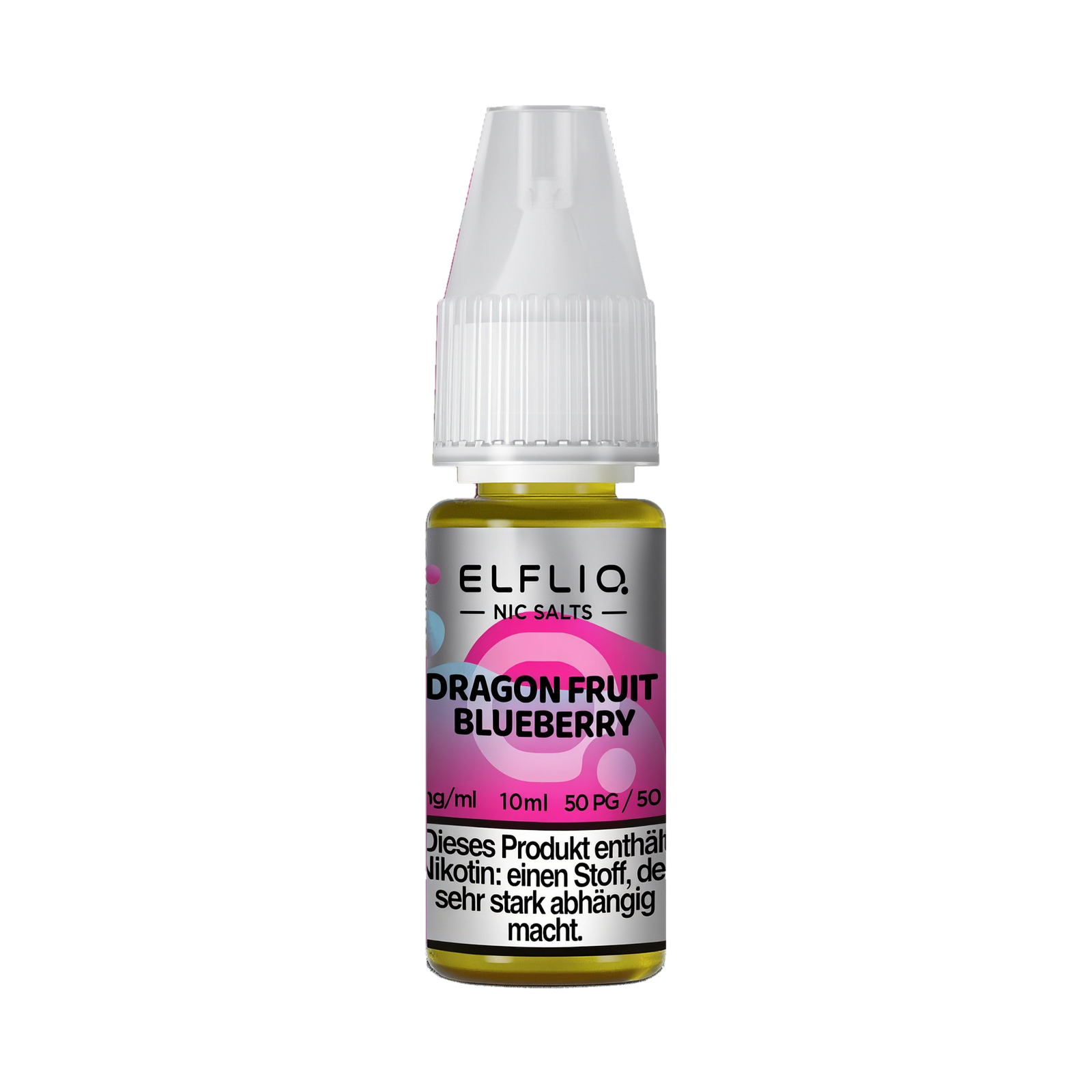 Elf Bar - ElfliQ - E-Liquid - Nicotine Salt - Dragonfruit Blueberry - 10 mg