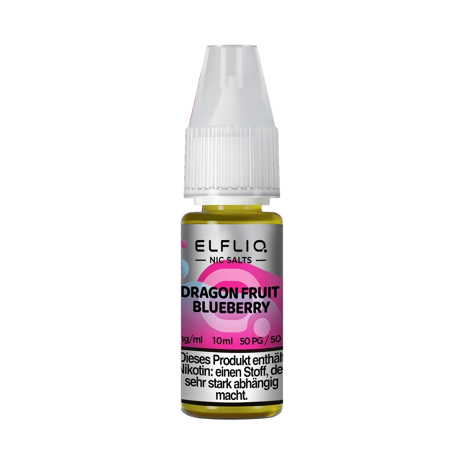 Elf Bar - ElfliQ - E-Liquid - Nicotine Salt - Dragonfruit Blueberry - 10 mg
