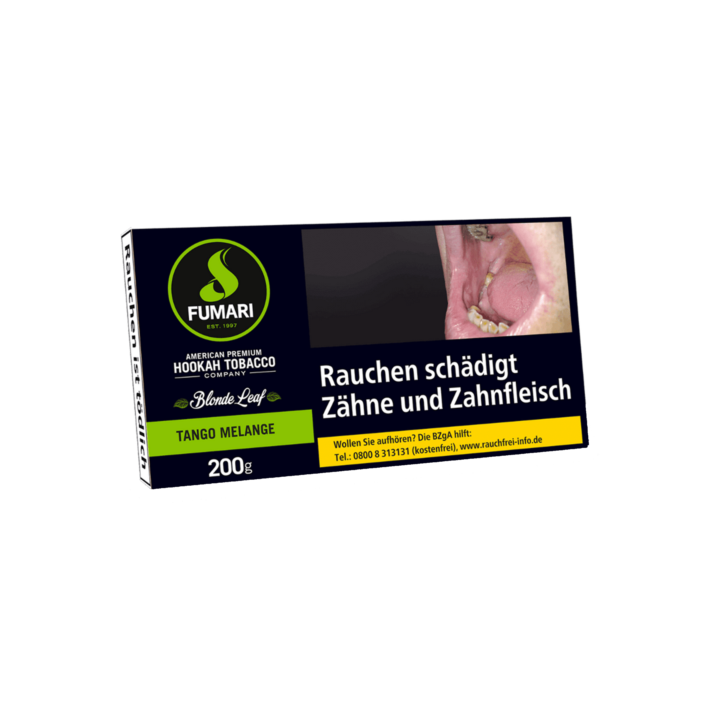 Fumari Tango Melange 200 g Shisha-Tabak | Tabaksorten aus den USA kaufen 1