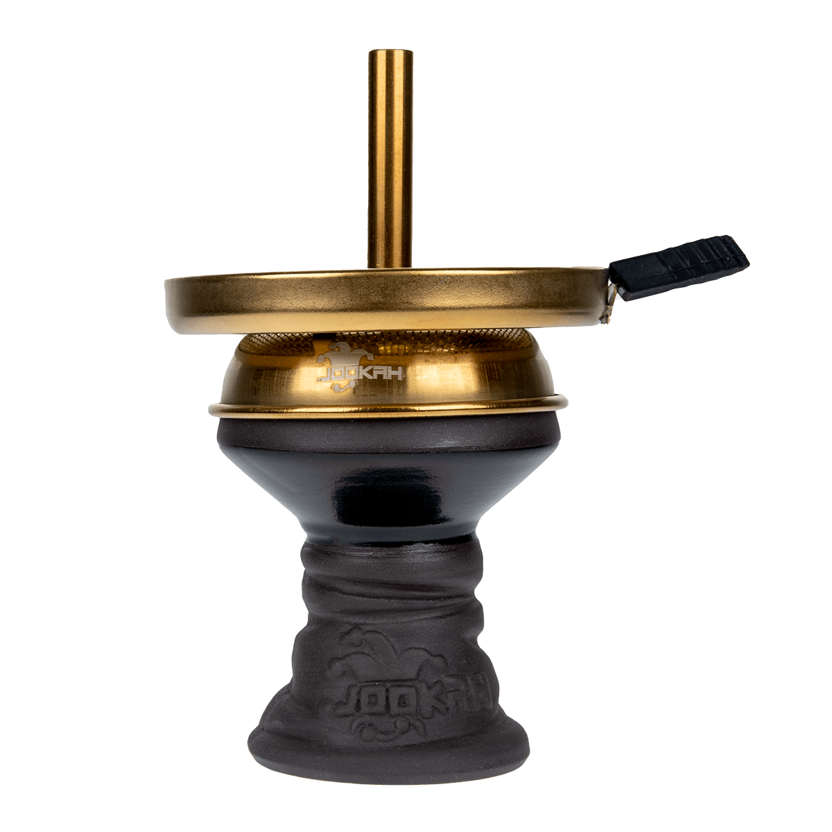 Jookah Edelstahl Shisha Set - Royal Flush - Gold - Black