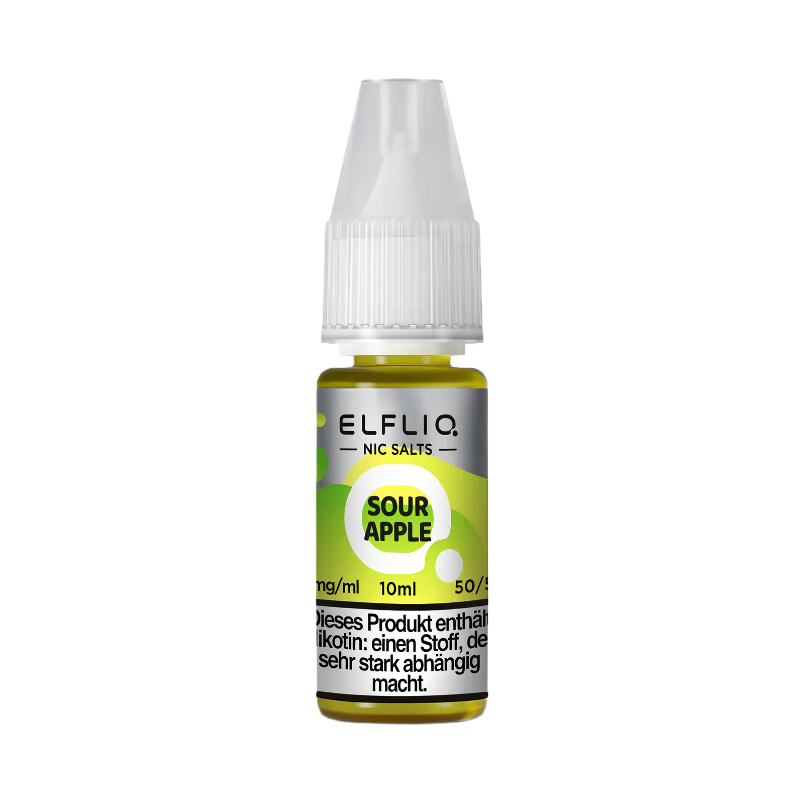 Elf Bar - ElfliQ - E-Liquid - Nicotine Salt - Sour Apple - 10 mg