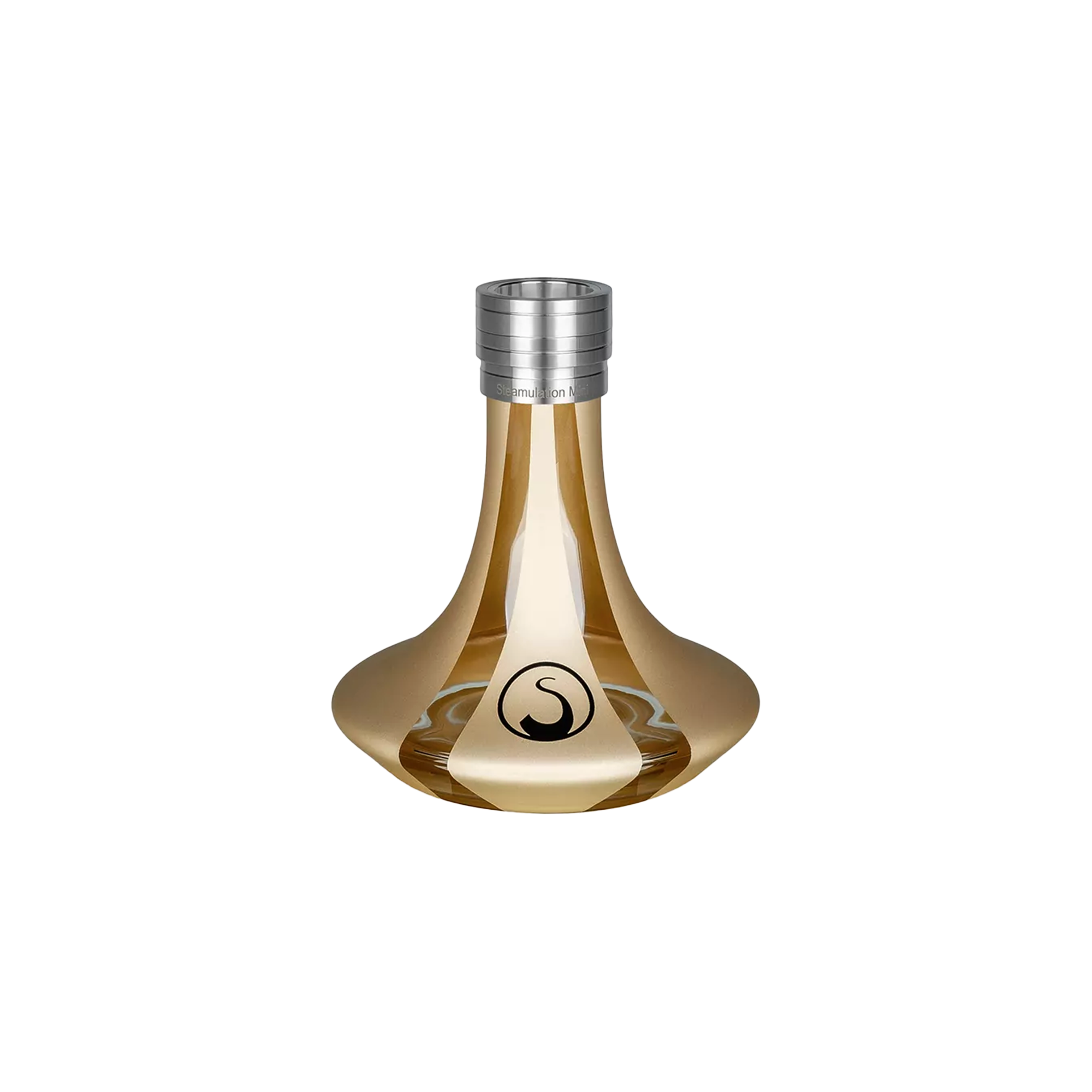 Hochwertige Steamulation Mini Gen 2 Shisha Bowl mit Steam Click Gold Matt Metallic günstig kaufen 1