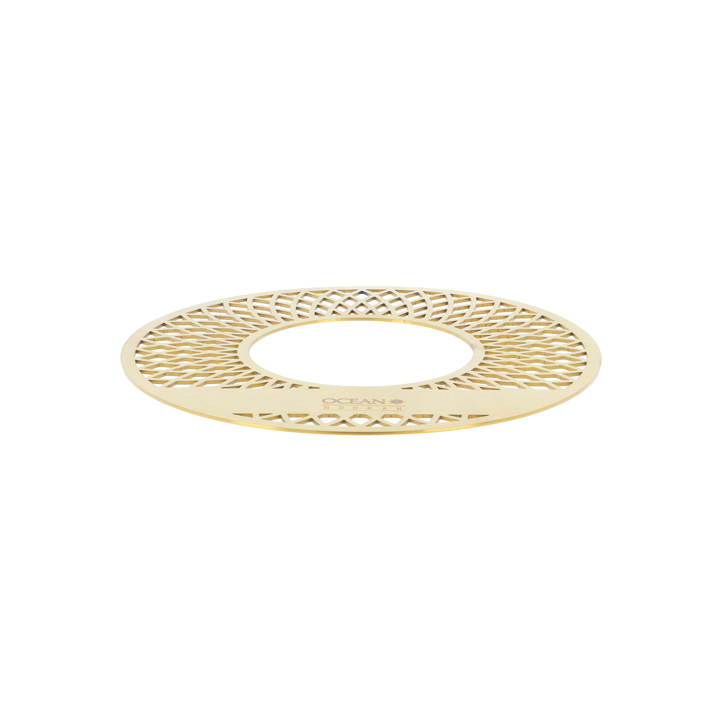 Coal Plate Mesh - Gold